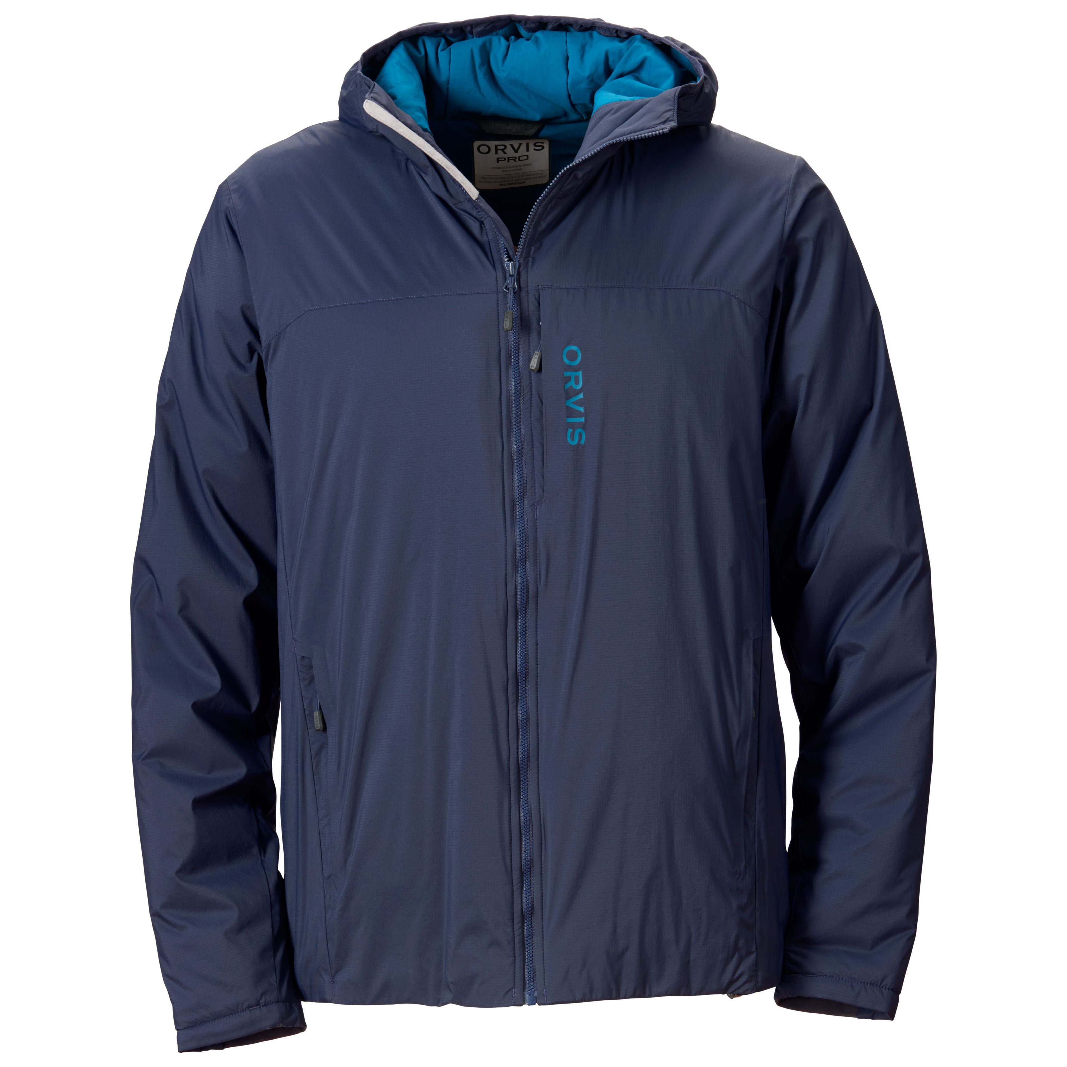 Orvis Men's Pro Insulated Hoodie Navy Image 02