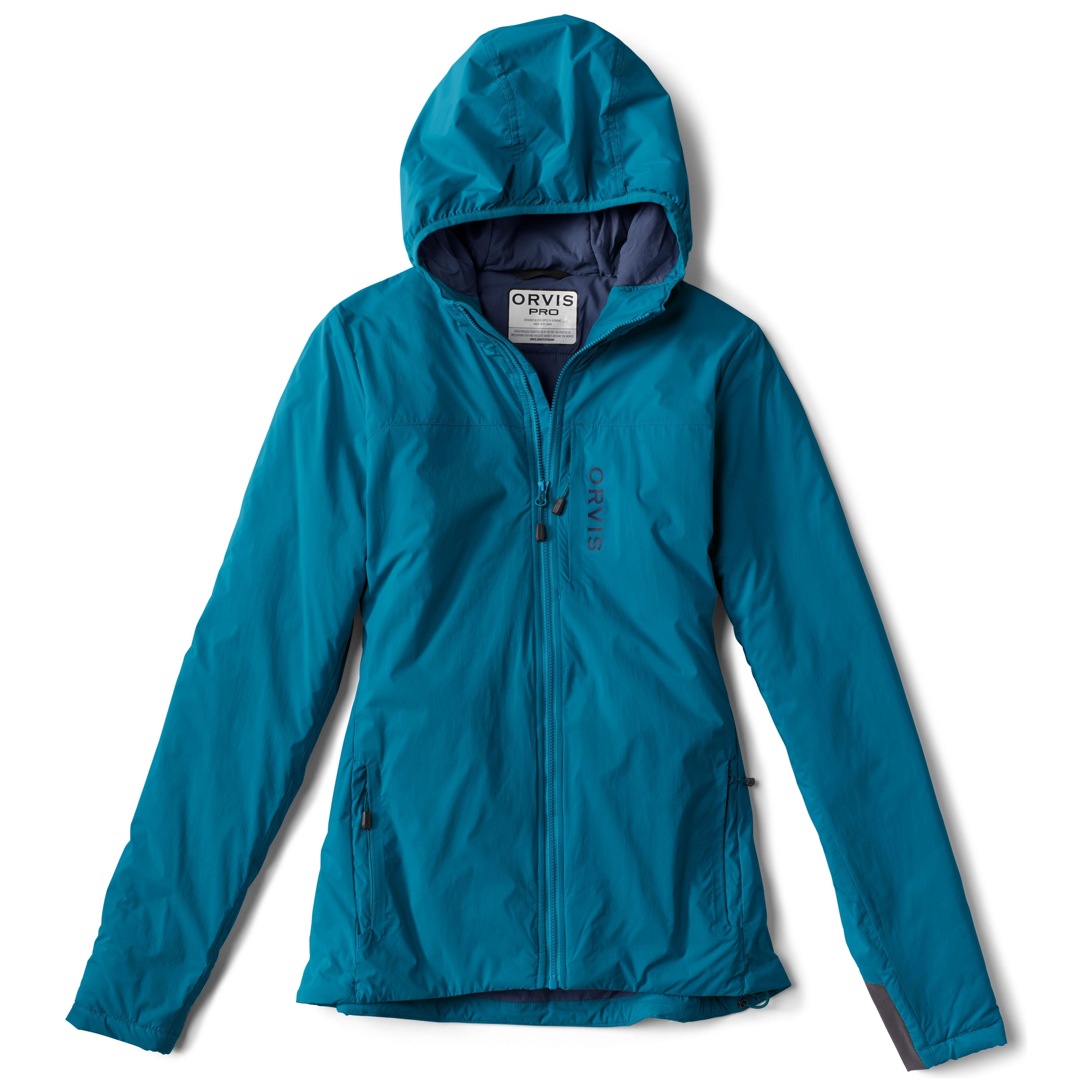 Orvis Women's Pro Insulated Hoodie Blue Lagoon Image 01