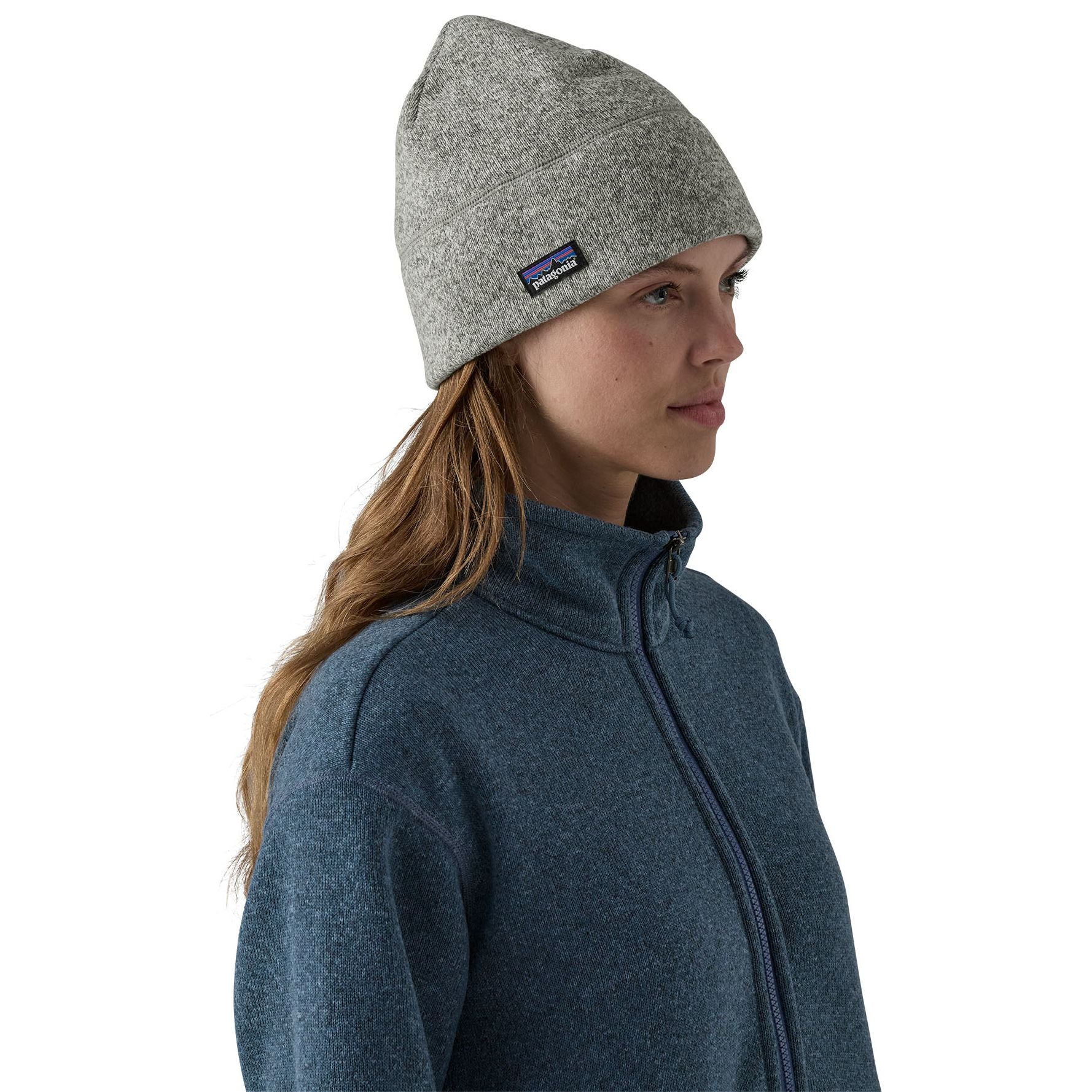 Patagonia Better Sweater Fleece Beanie Birch White 02