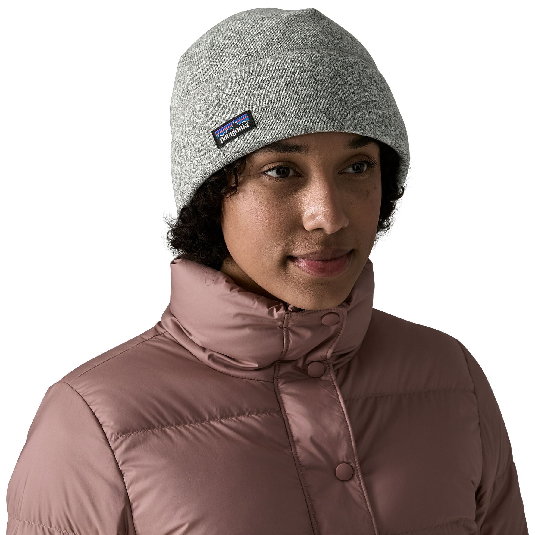 Patagonia Better Sweater Fleece Beanie Birch White 04