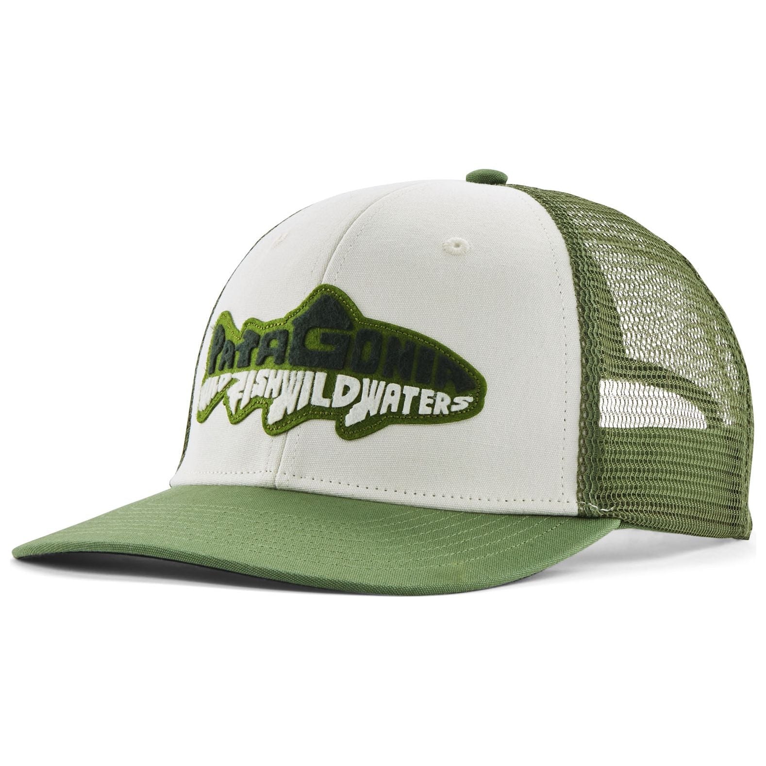 Patagonia Take A Stand Trucker Hat Wild Waterline: Terrain Green