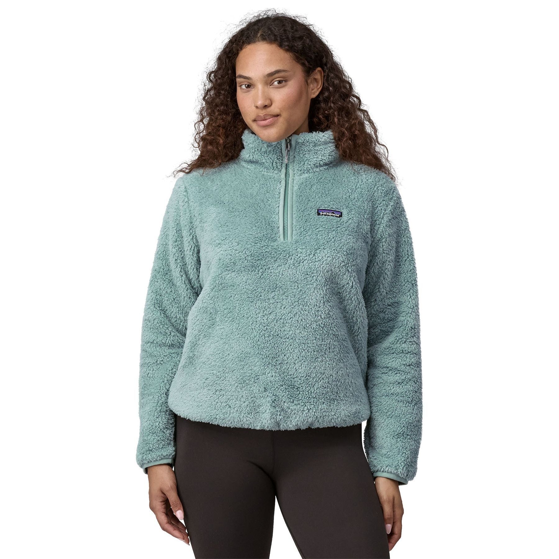 Patagonia Women's Los Gatos 1/4 Zip Thermal Blue Image 03