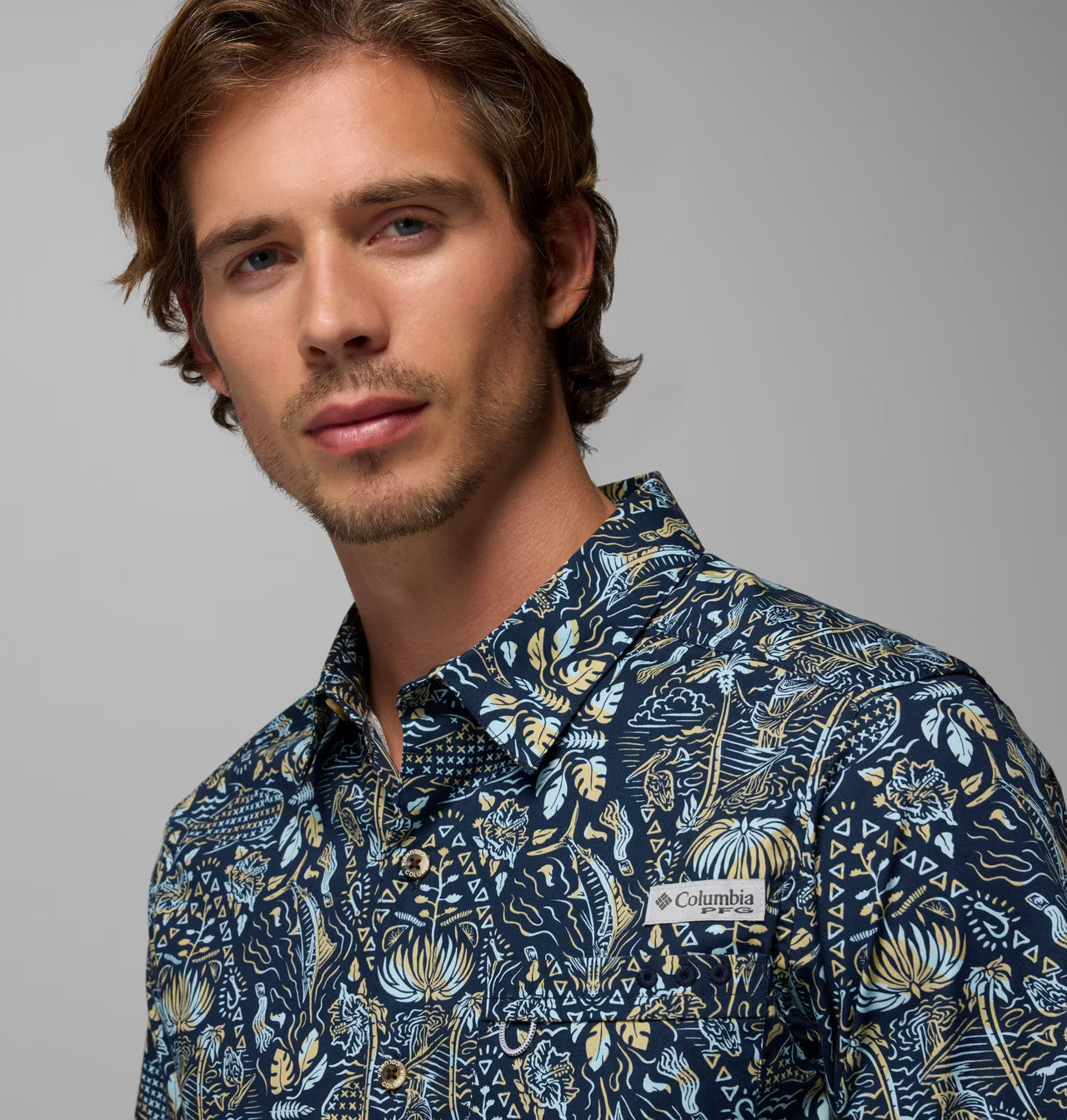Columbia Men's Wild Cast Camp Shirt