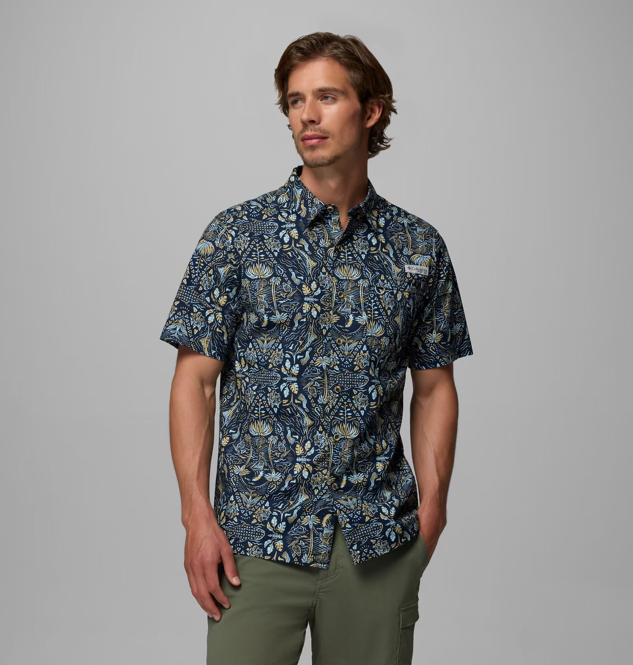 Columbia Men's Wild Cast Camp Shirt