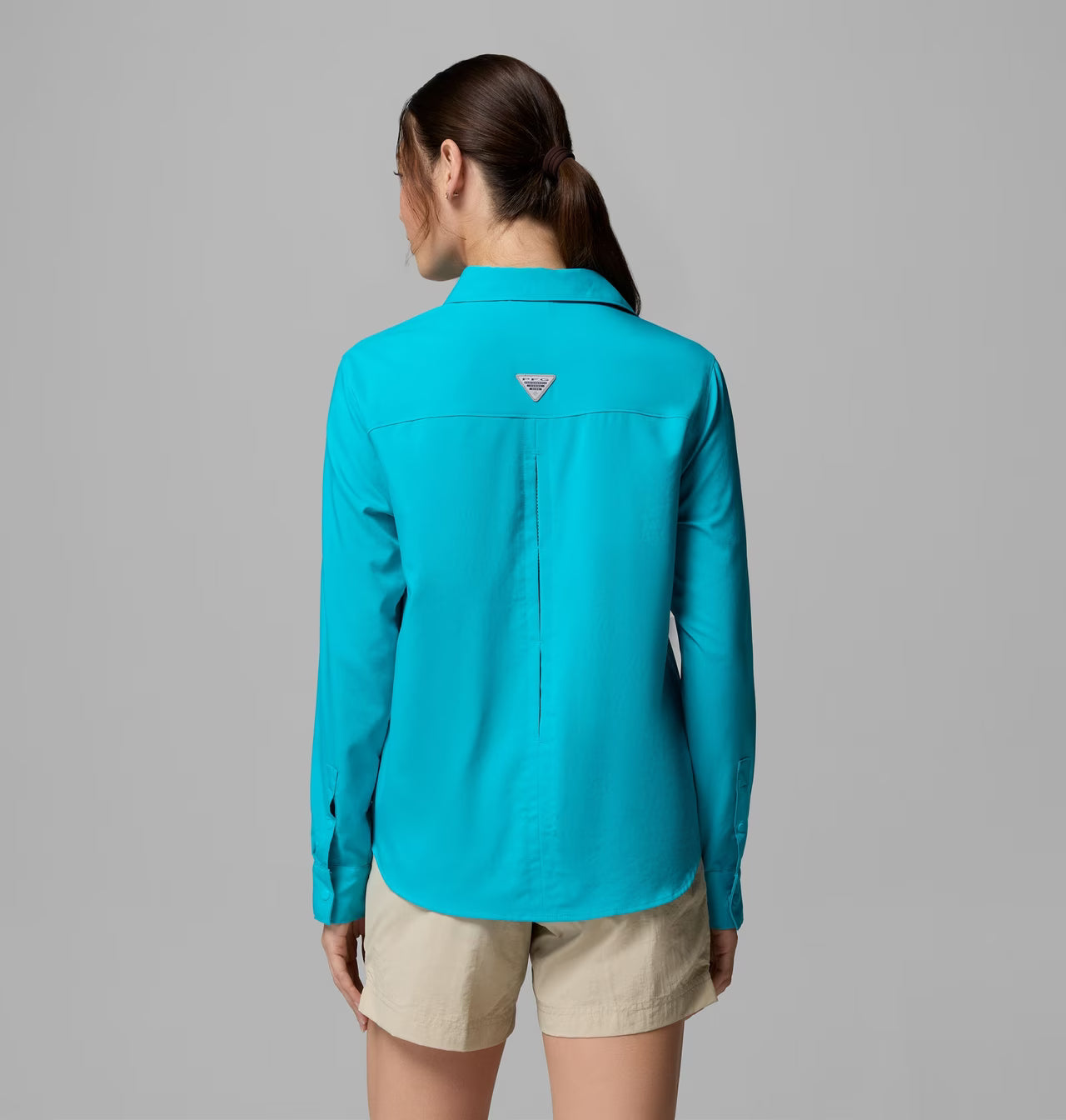 Columbia Women's PFG Castback Woven Long Sleeve