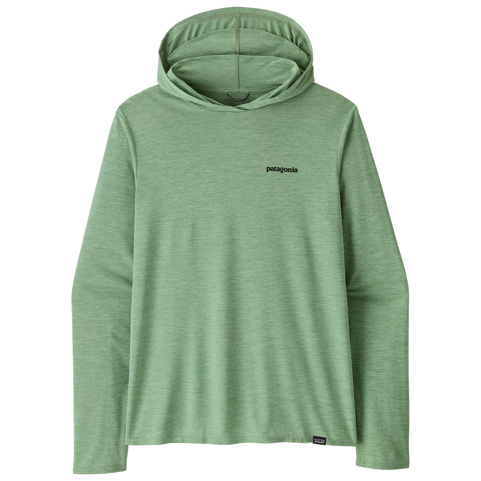 Patagonia Men's Capilene Cool Daily Graphic Hoody Fitz Roy Trout: Ellwood Green X-Dye Image 02