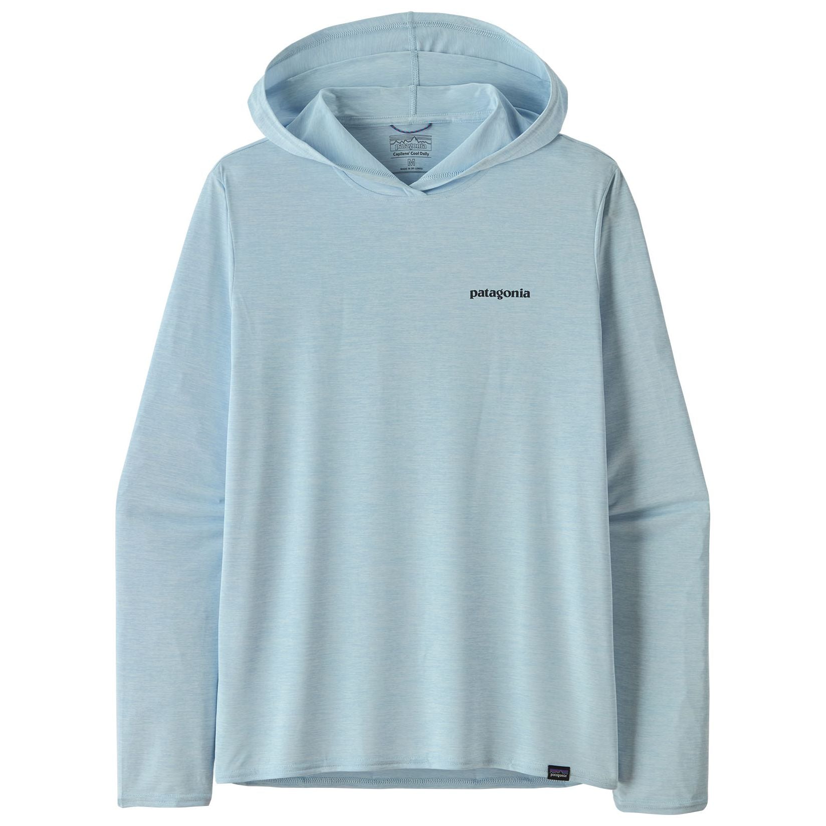 Patagonia Men's Capilene Cool Daily Graphic Hoody Fitz Roy Trout: Fleck Blue Image 02