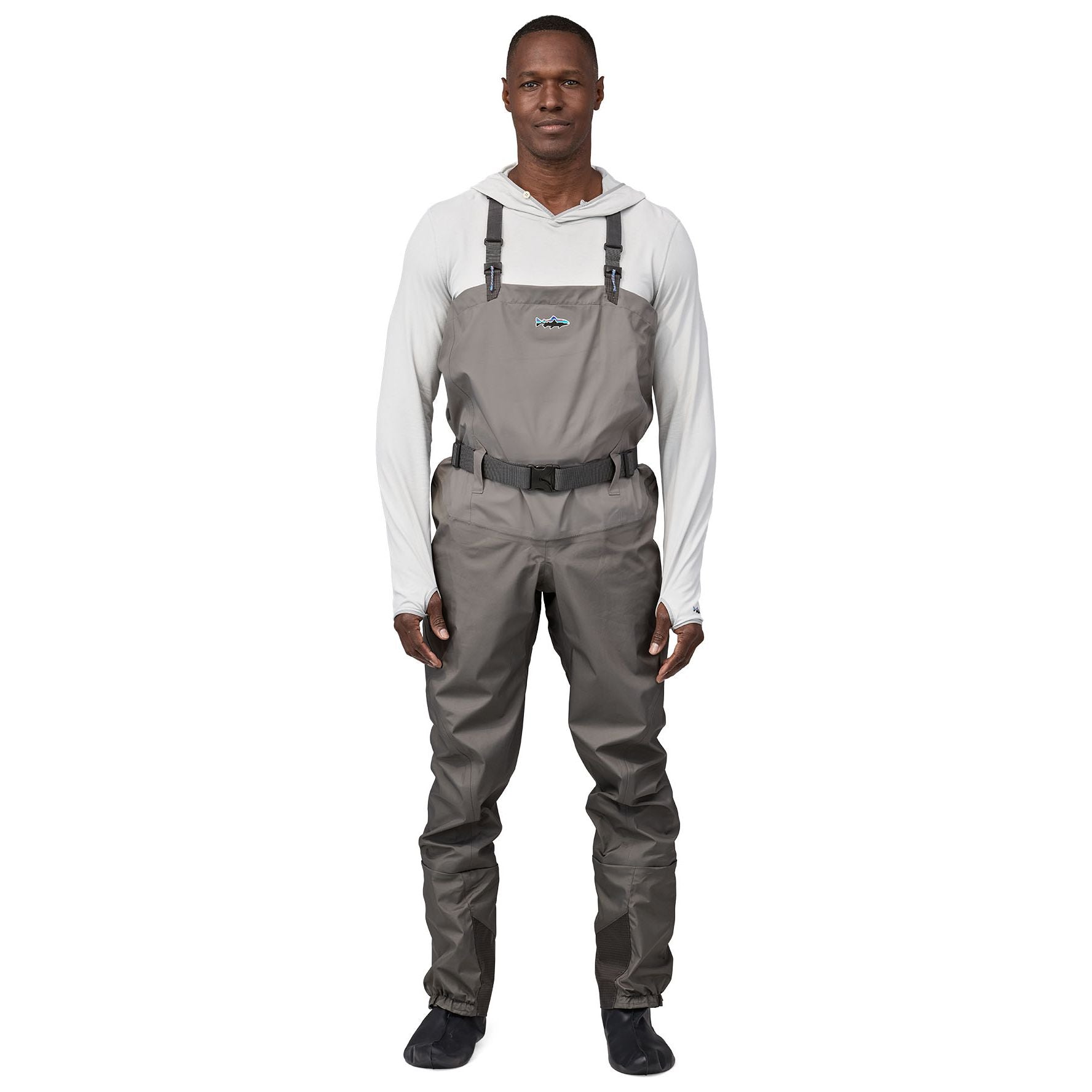 Patagonia Swiftcurrent Ultralight Waders Hex Grey Image 02