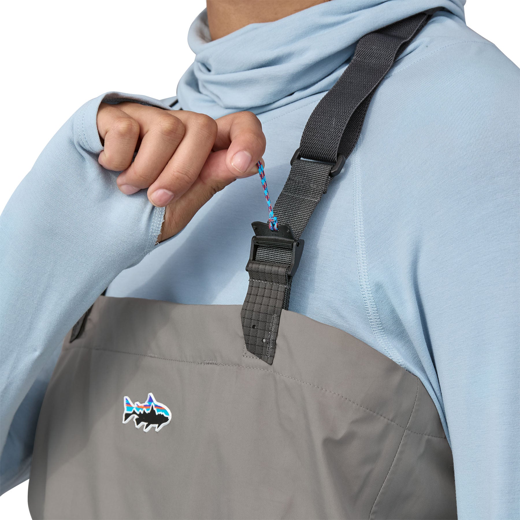 Patagonia Swiftcurrent Ultralight Waders Hex Grey Image 09