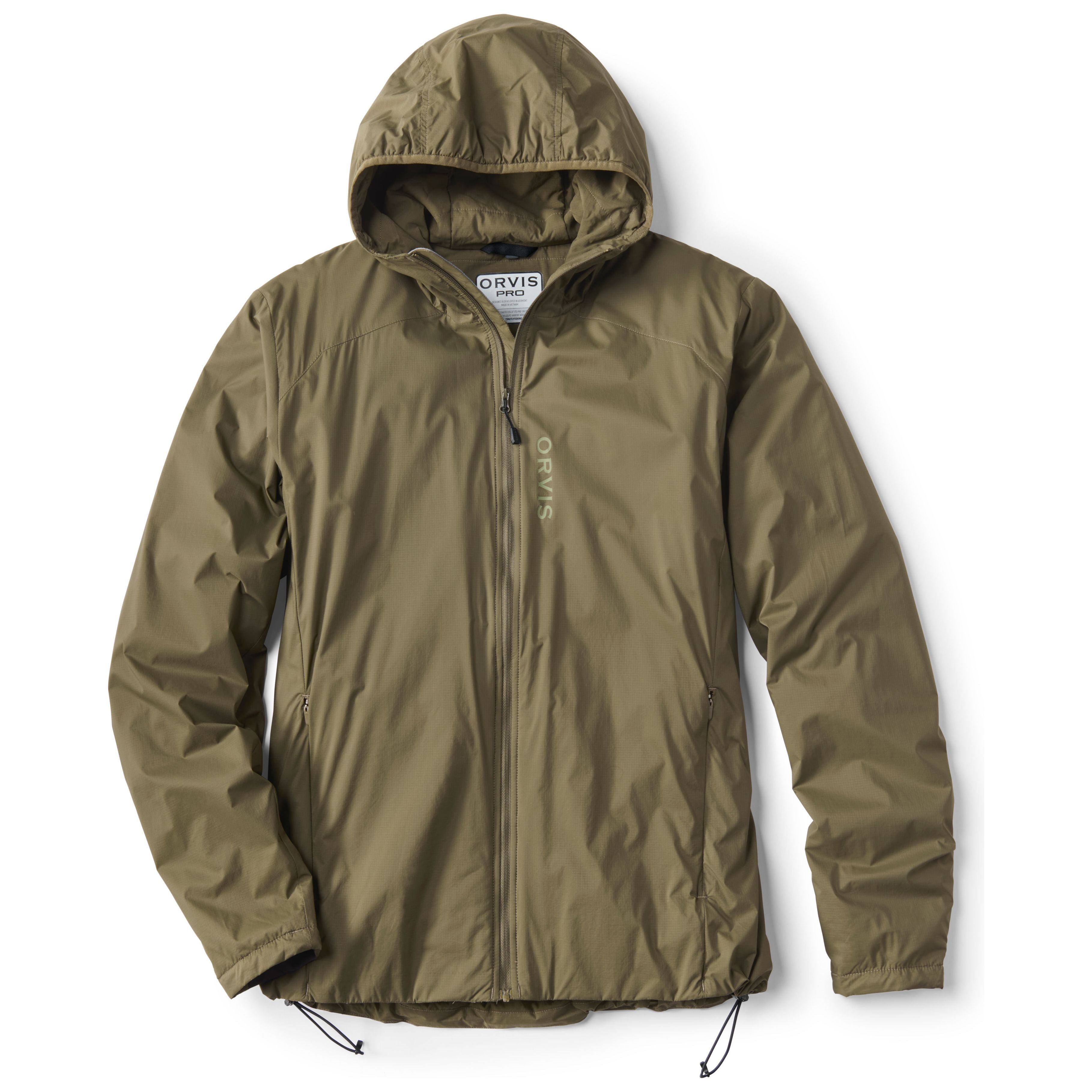 Orvis Men's Pro Insulated Hoodie Tarragon Image 01