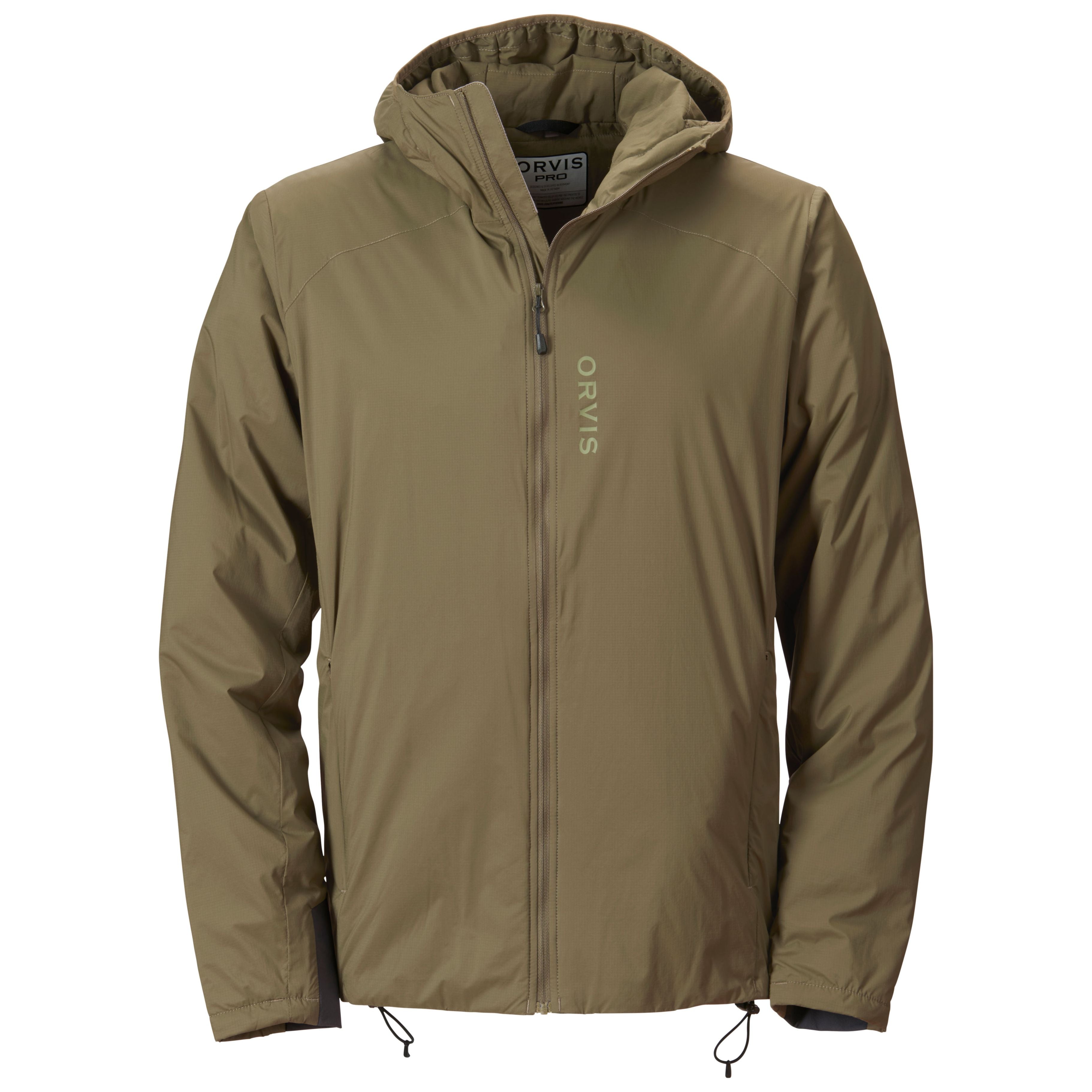 Orvis Men's Pro Insulated Hoodie Tarragon Image 02