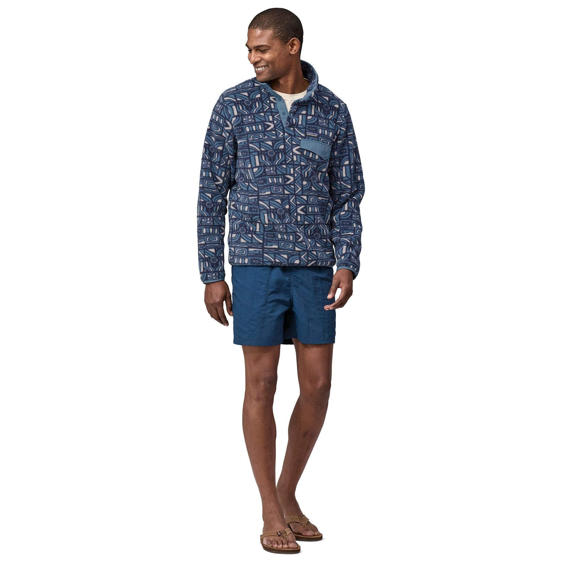 Patagonia Men's Lightweight Synchilla Snap-T Fleece Pullover (Sale)