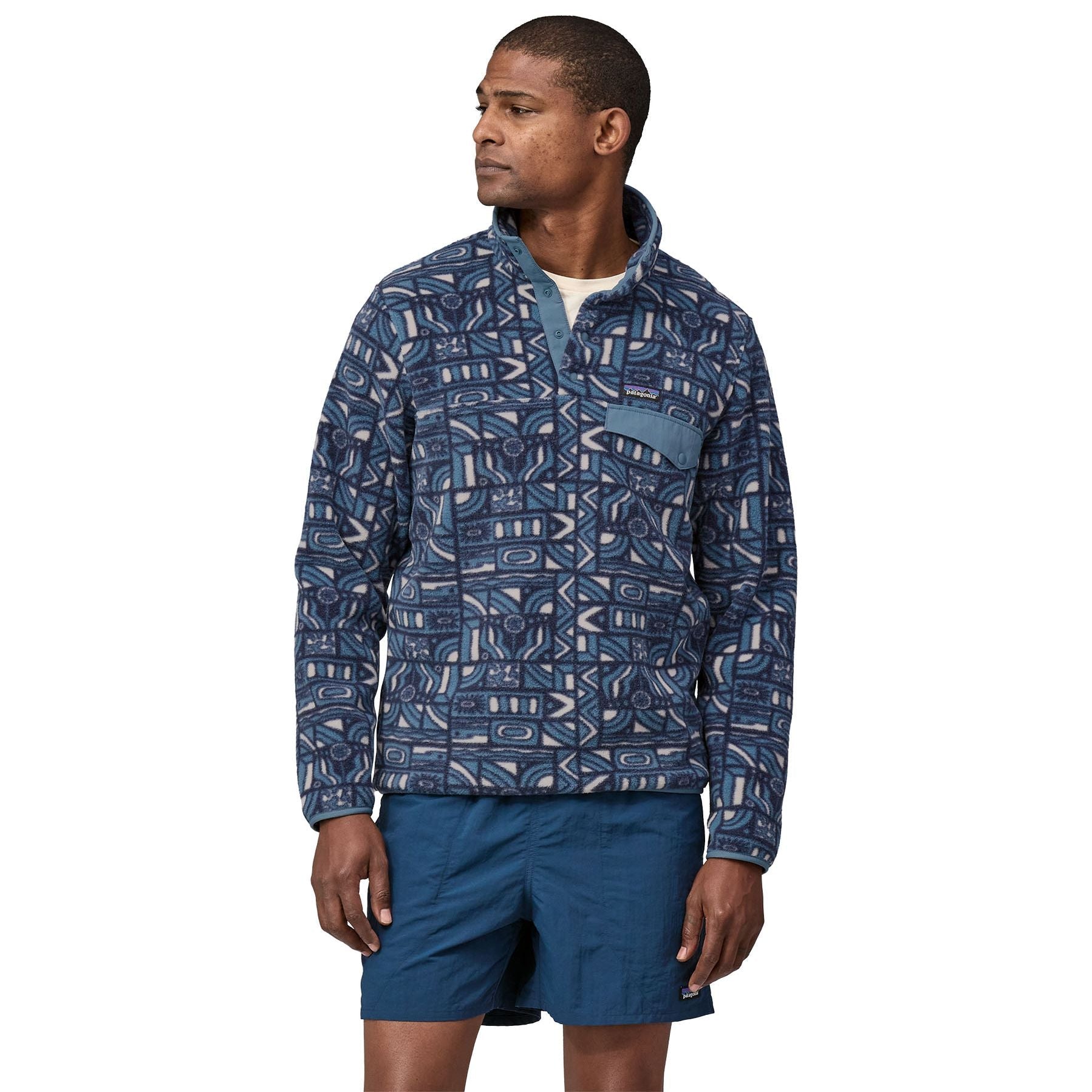 Patagonia Men's Lightweight Synchilla Snap-T Fleece Pullover (Sale)