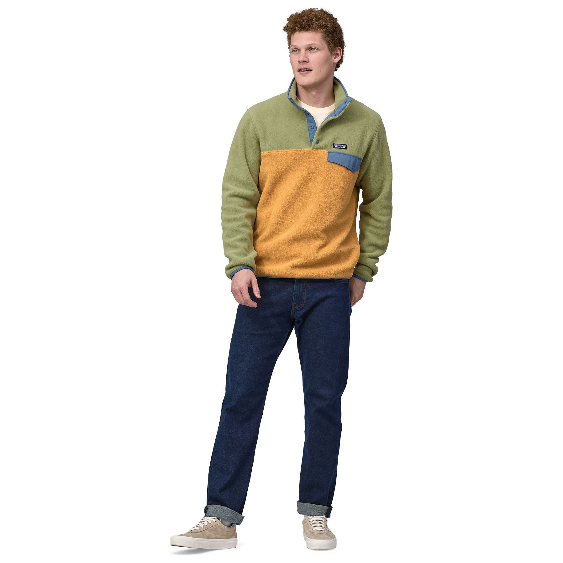 Patagonia Men's Lightweight Synchilla Snap-T Fleece Pullover (Sale)