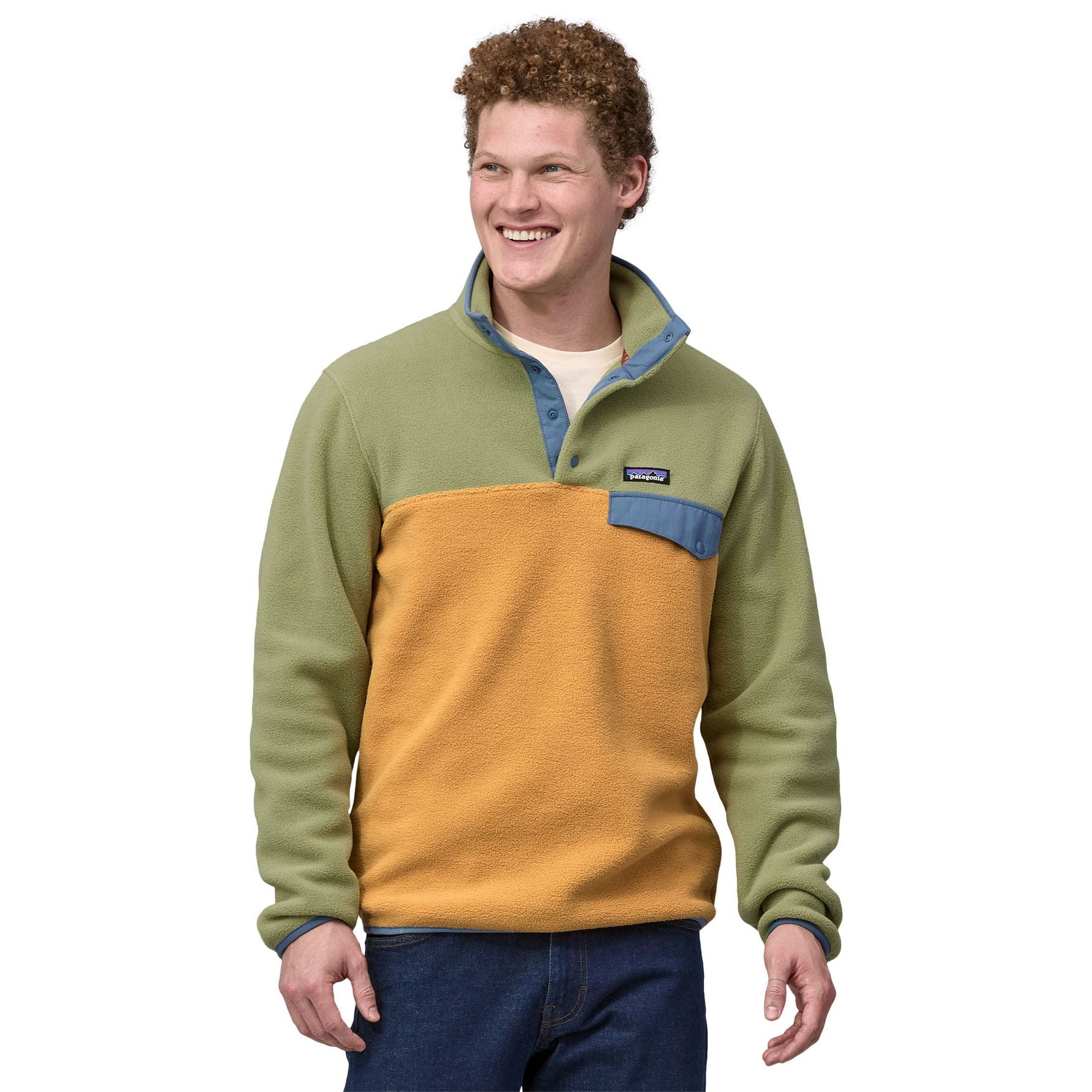Patagonia Men's Lightweight Synchilla Snap-T Fleece Pullover (Sale)