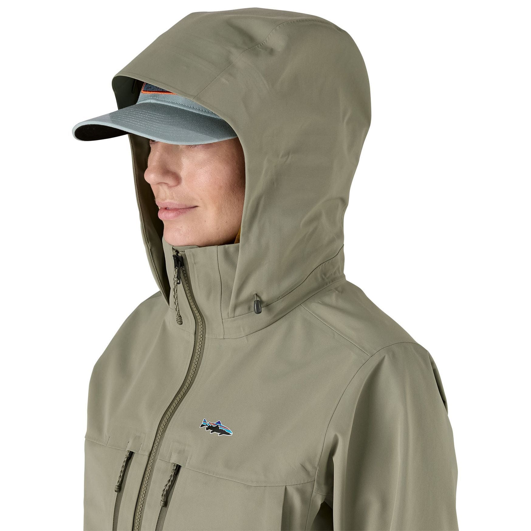 Patagonia Women's Swiftcurrent Wading Jacket River Rock Green