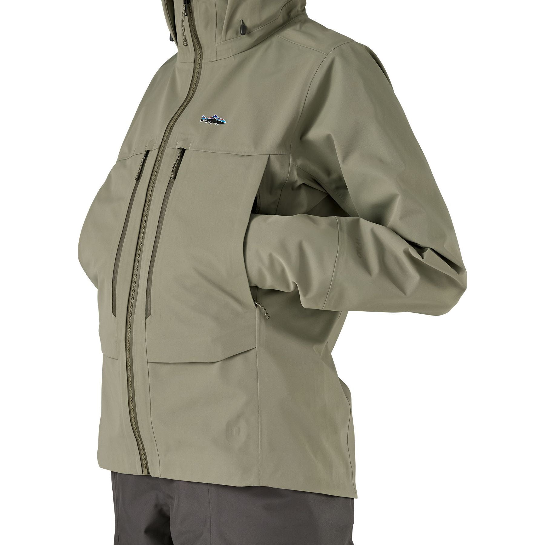 Patagonia Women's Swiftcurrent Wading Jacket River Rock Green