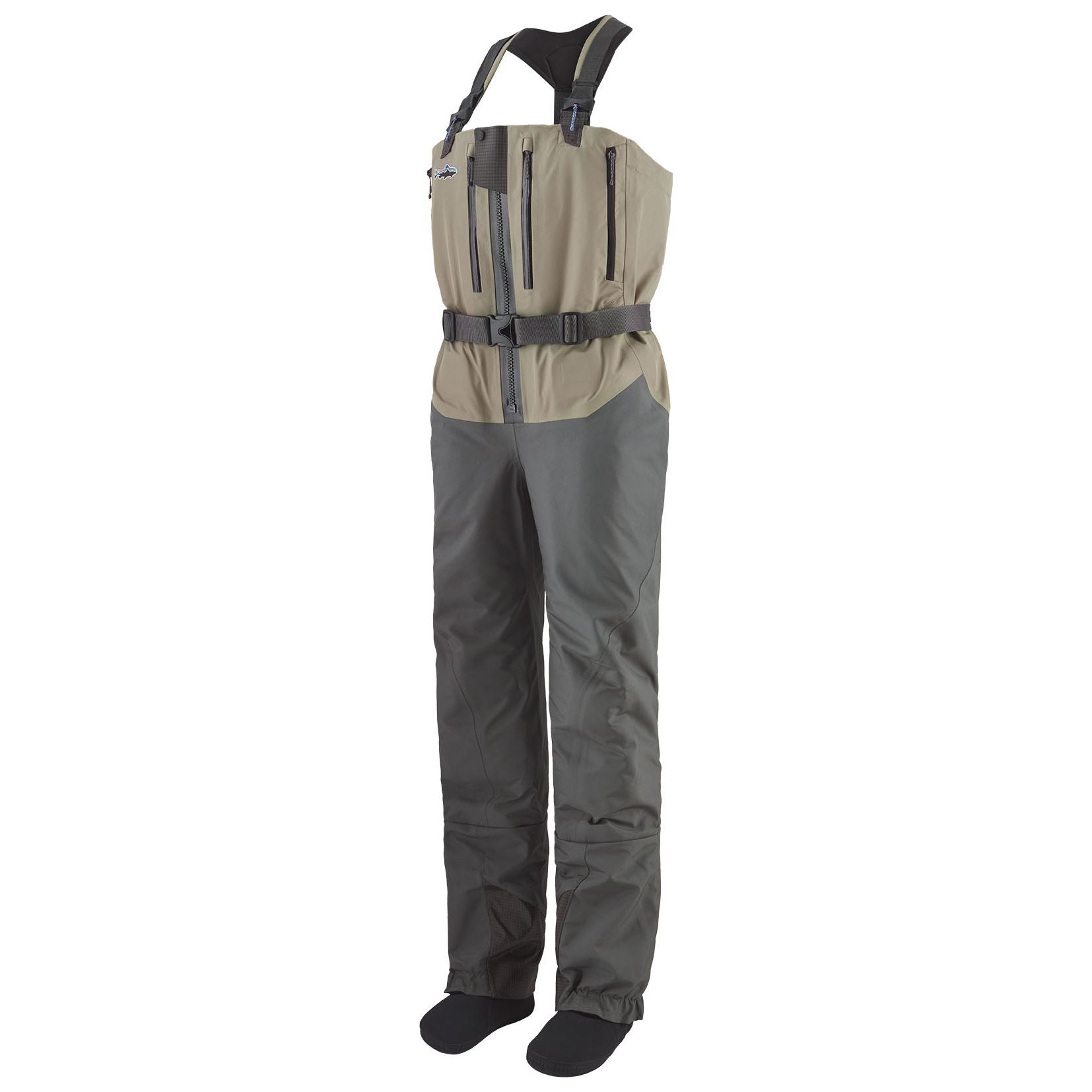 Patagonia Women's Swiftcurrent Expedition Zip - Front Waders River Rock Green Image 01