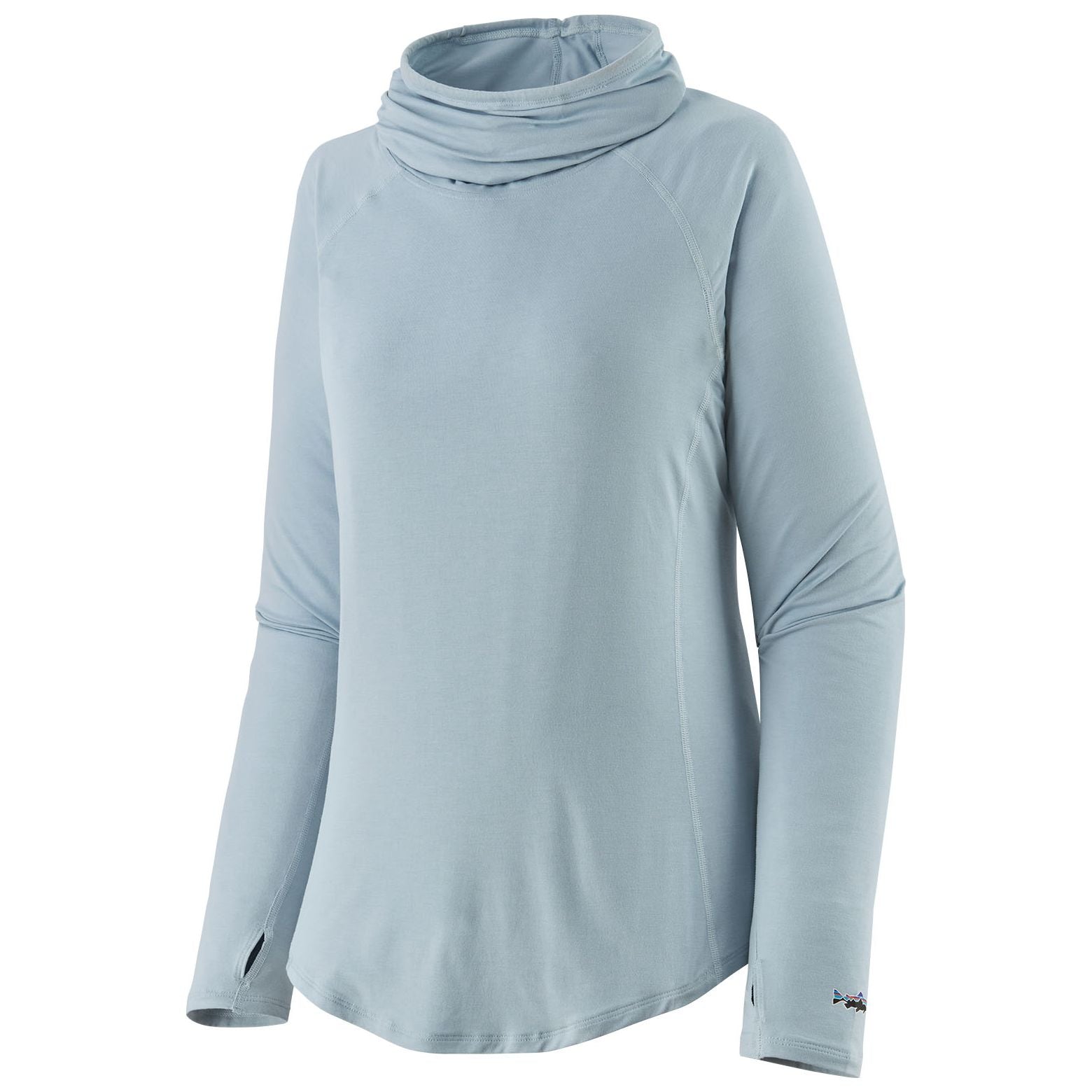 Patagonia Women's Tropic Comfort Natural Shirt Steam Blue Image 01