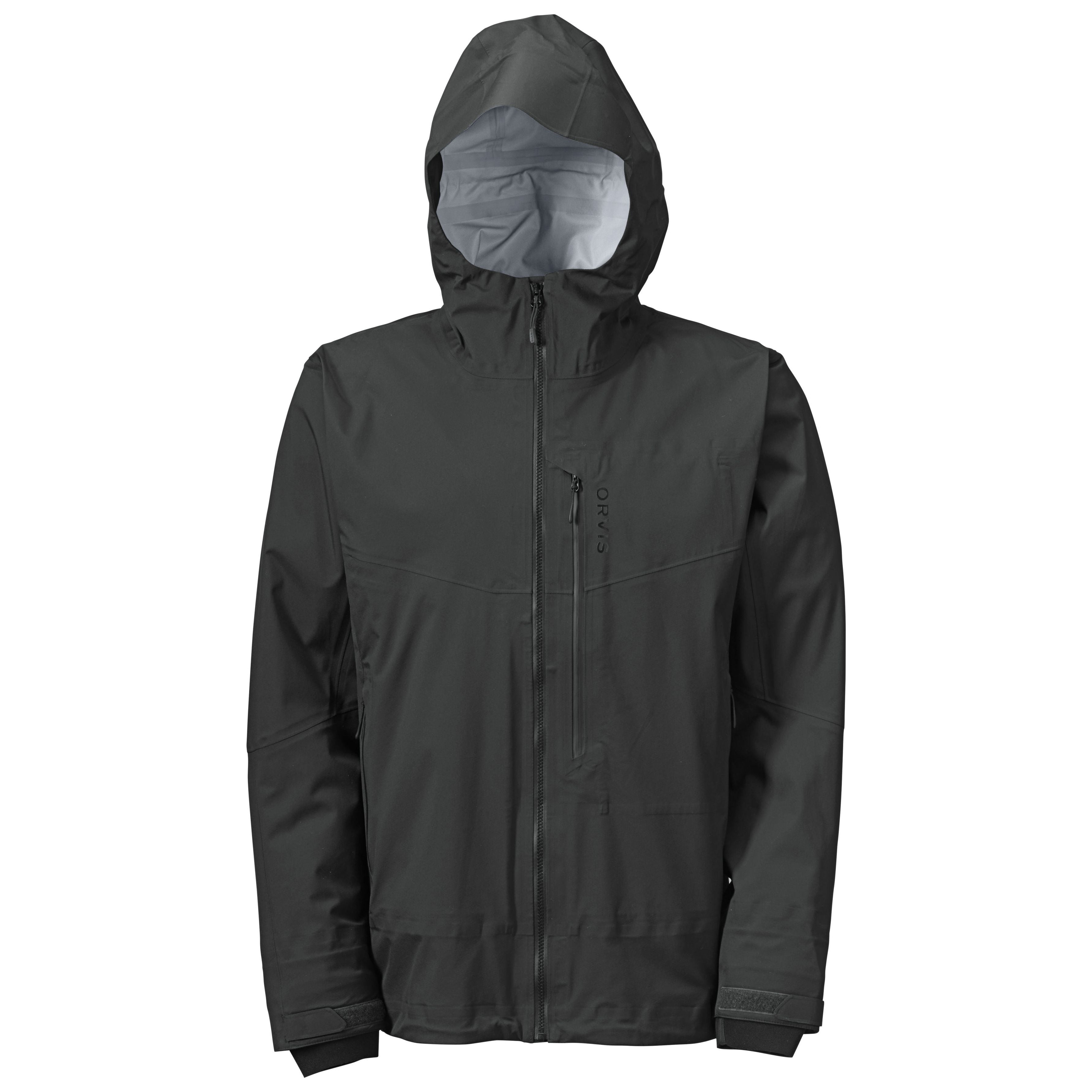 Orvis Men's Ultralight Wading Jacket Black Image 01