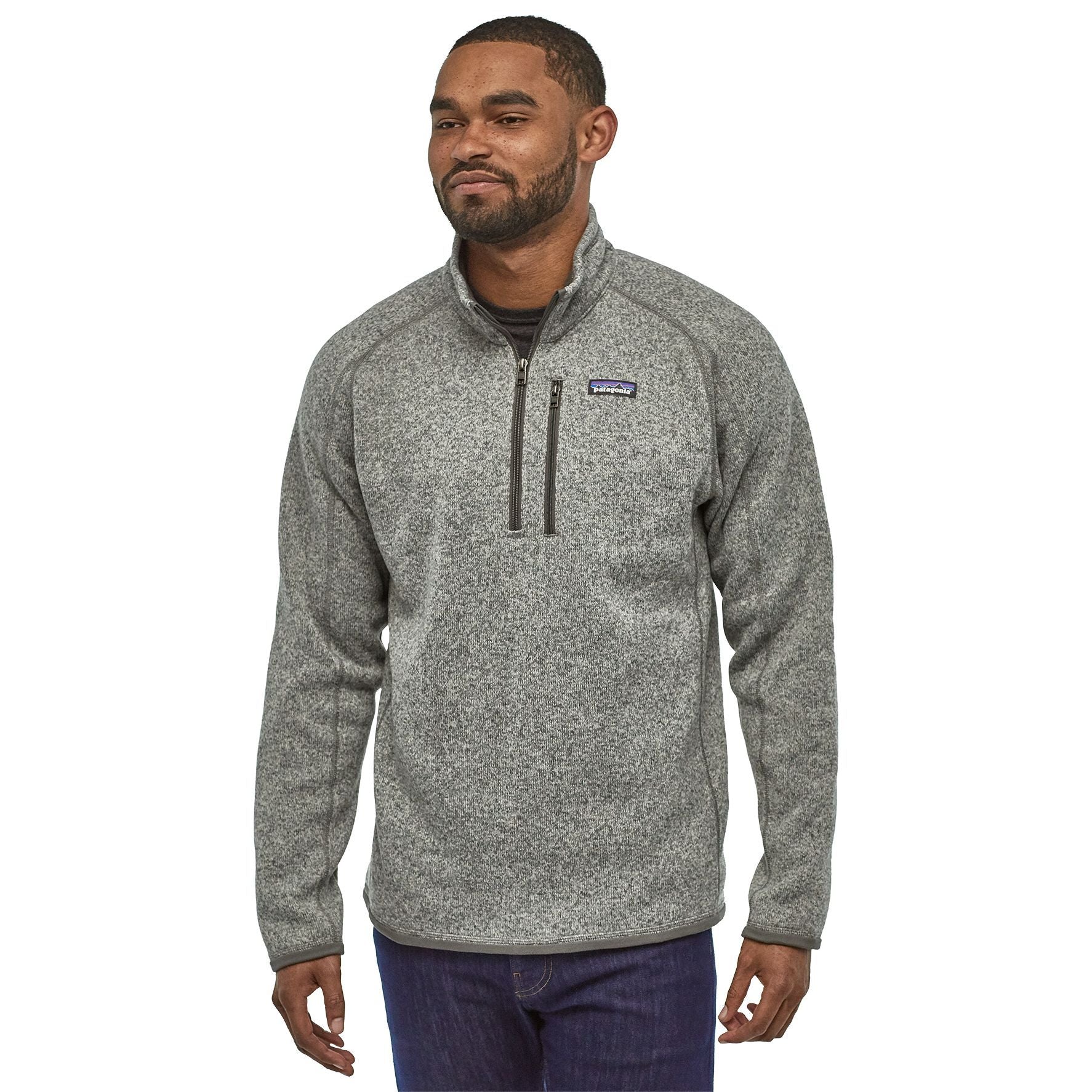 Patagonia Men's Better Sweater 1/4 - Zip Stonewash Image 03