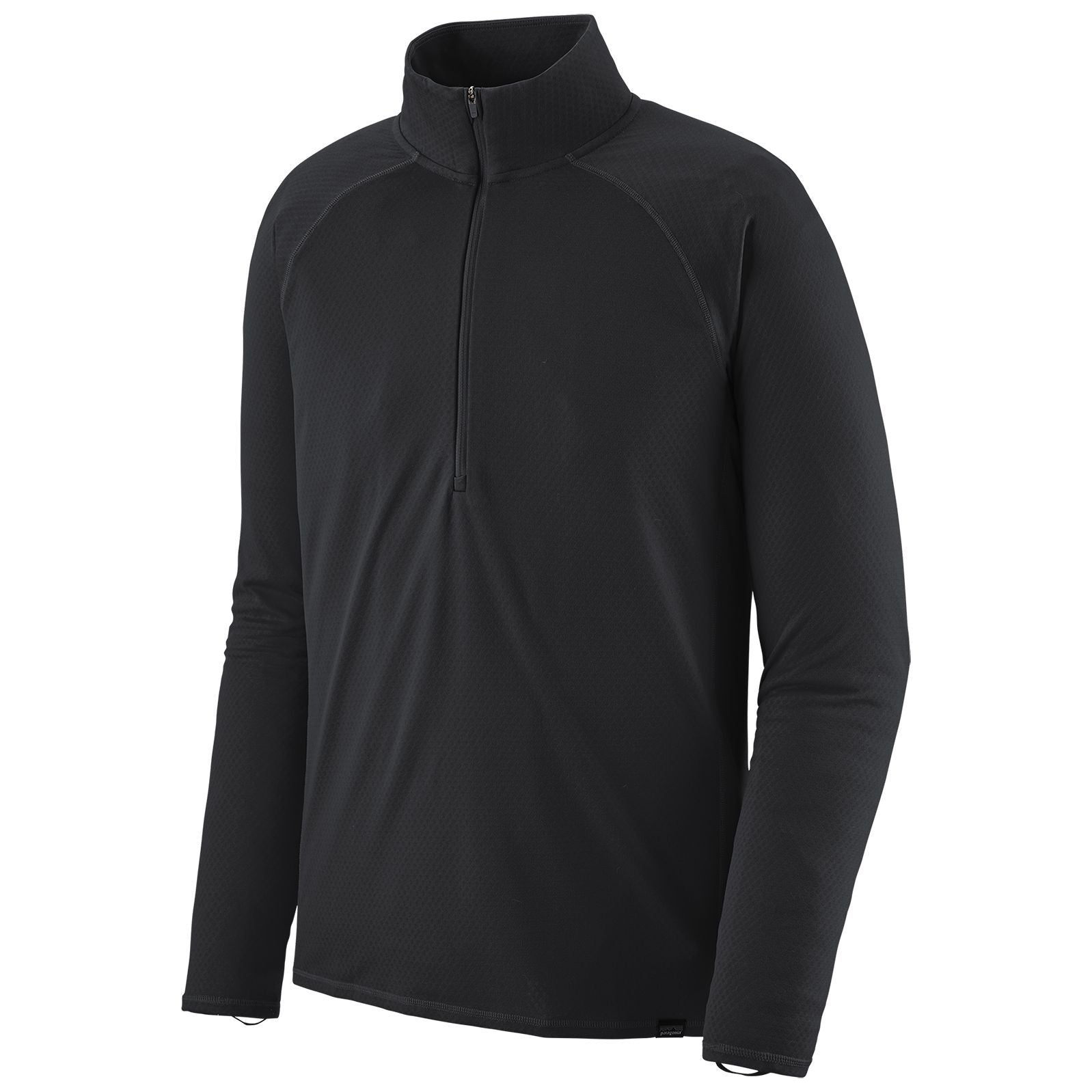 Patagonia Men's Capilene Midweight Zip - Neck Black Image 01