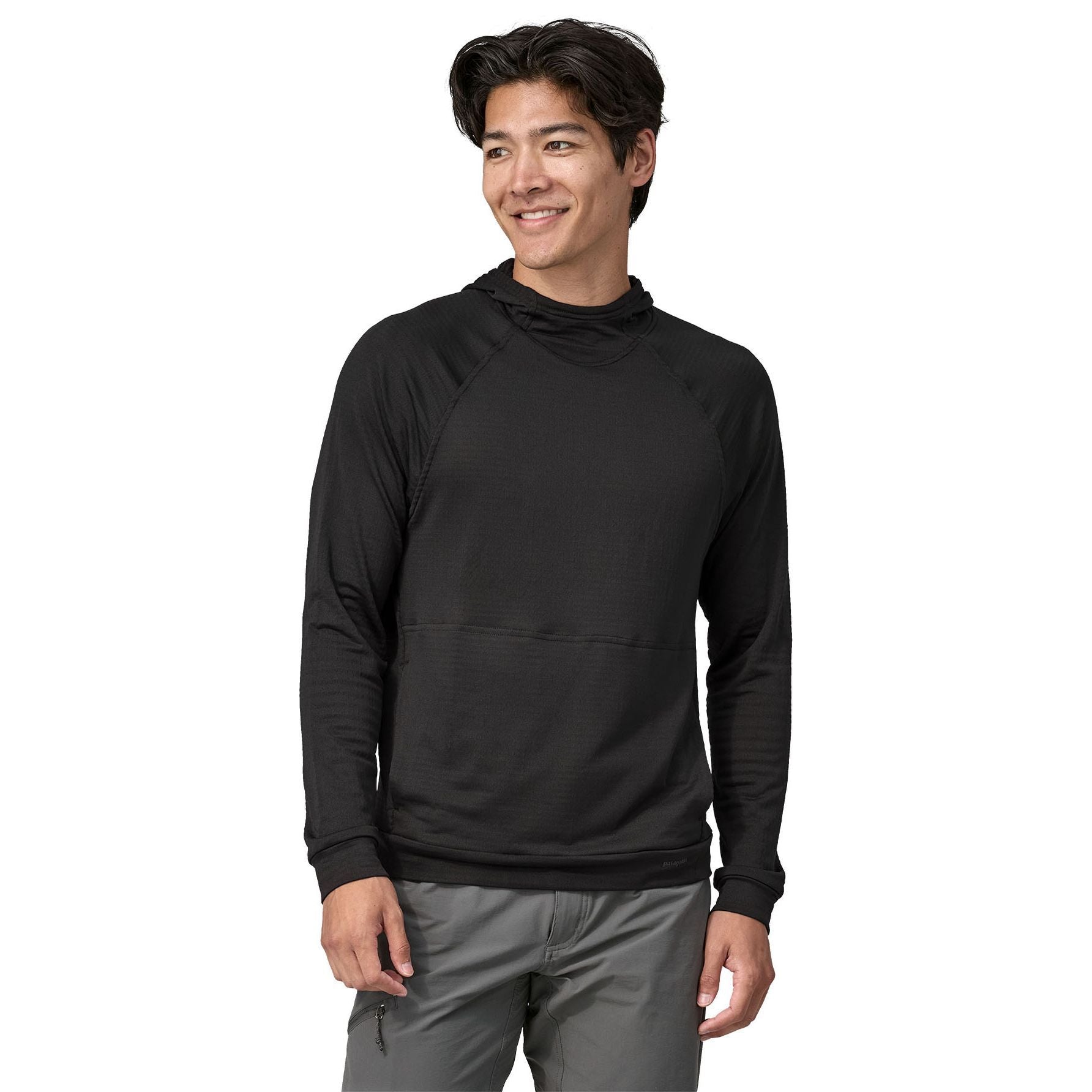 Patagonia Men's Capilene Thermal Hoody Black Image 02