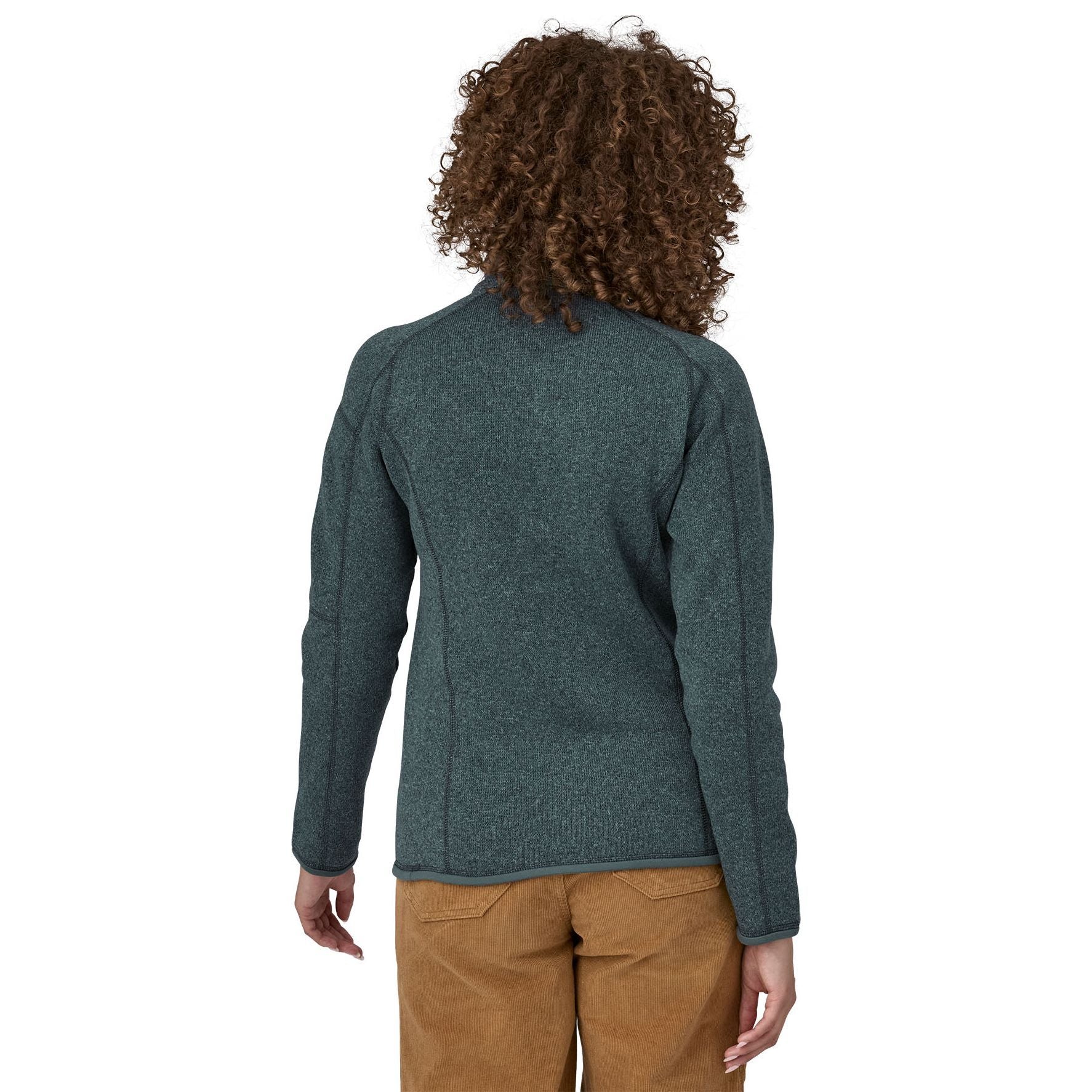 Patagonia Women's Better Sweater 1/4 - Zip Nouveau Green Image 06
