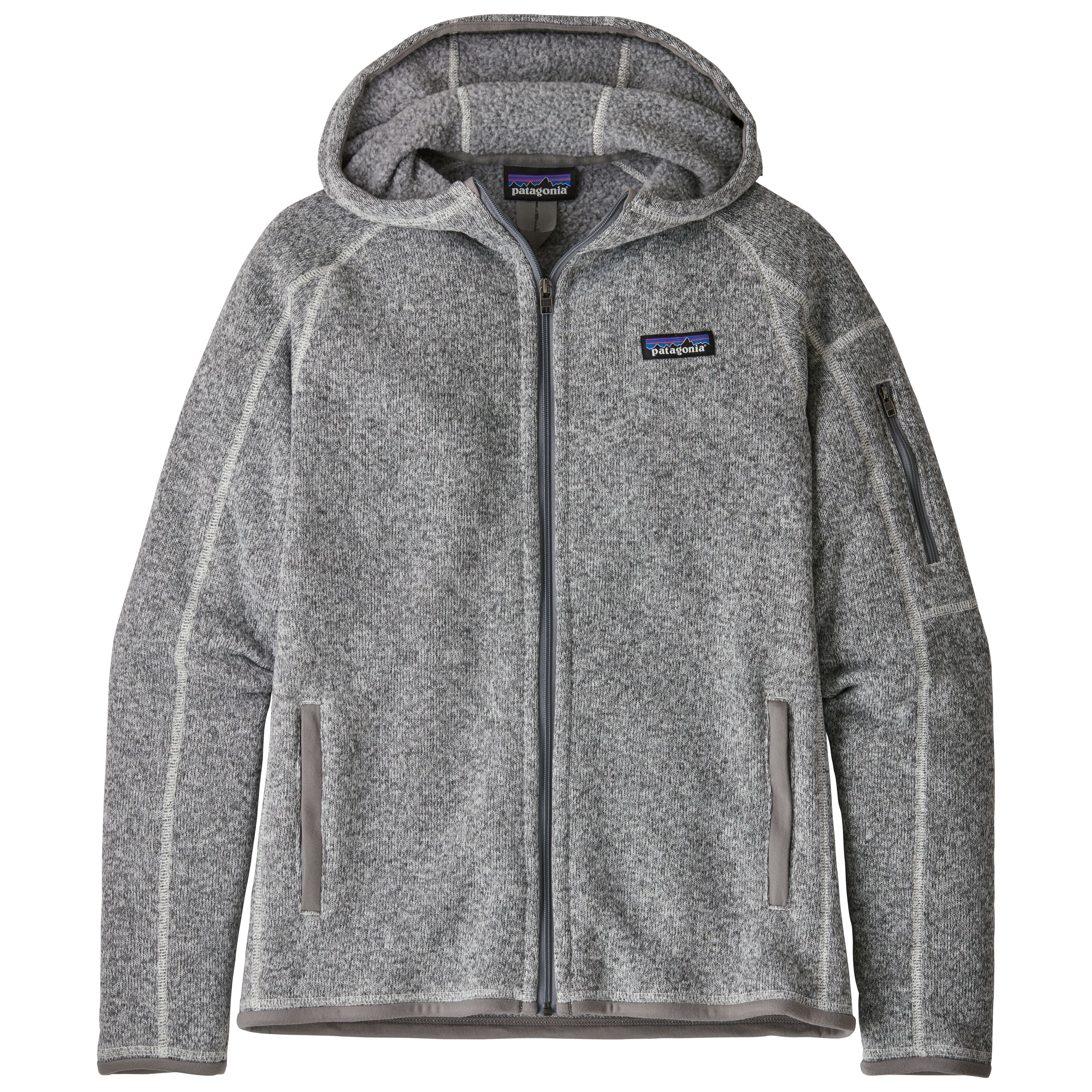 Patagonia Women's Better Sweater Hoody Birch White Image 01