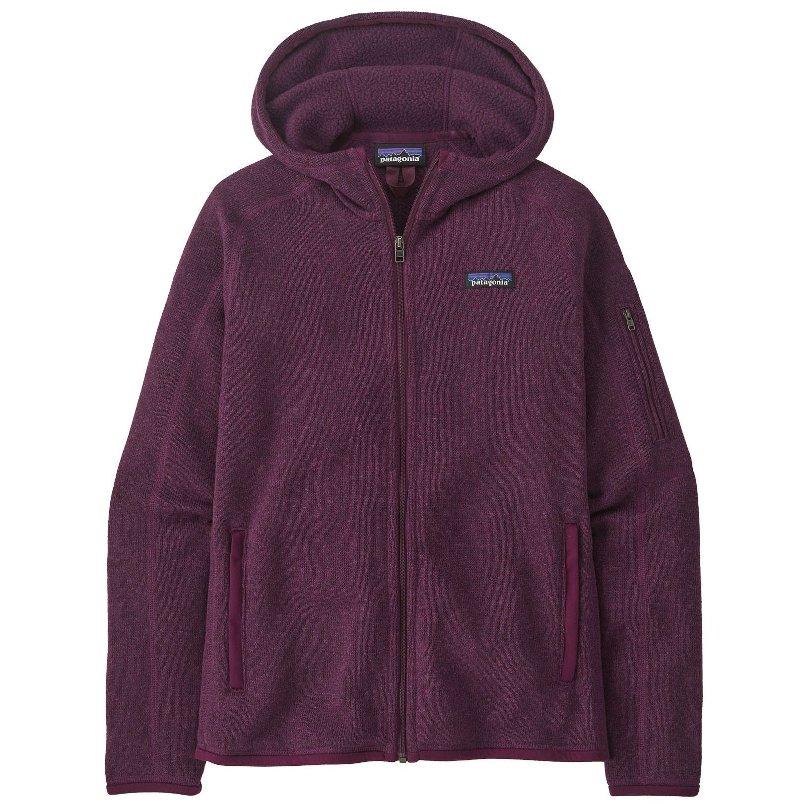Patagonia Women's Better Sweater Hoody Night Plum Image 01
