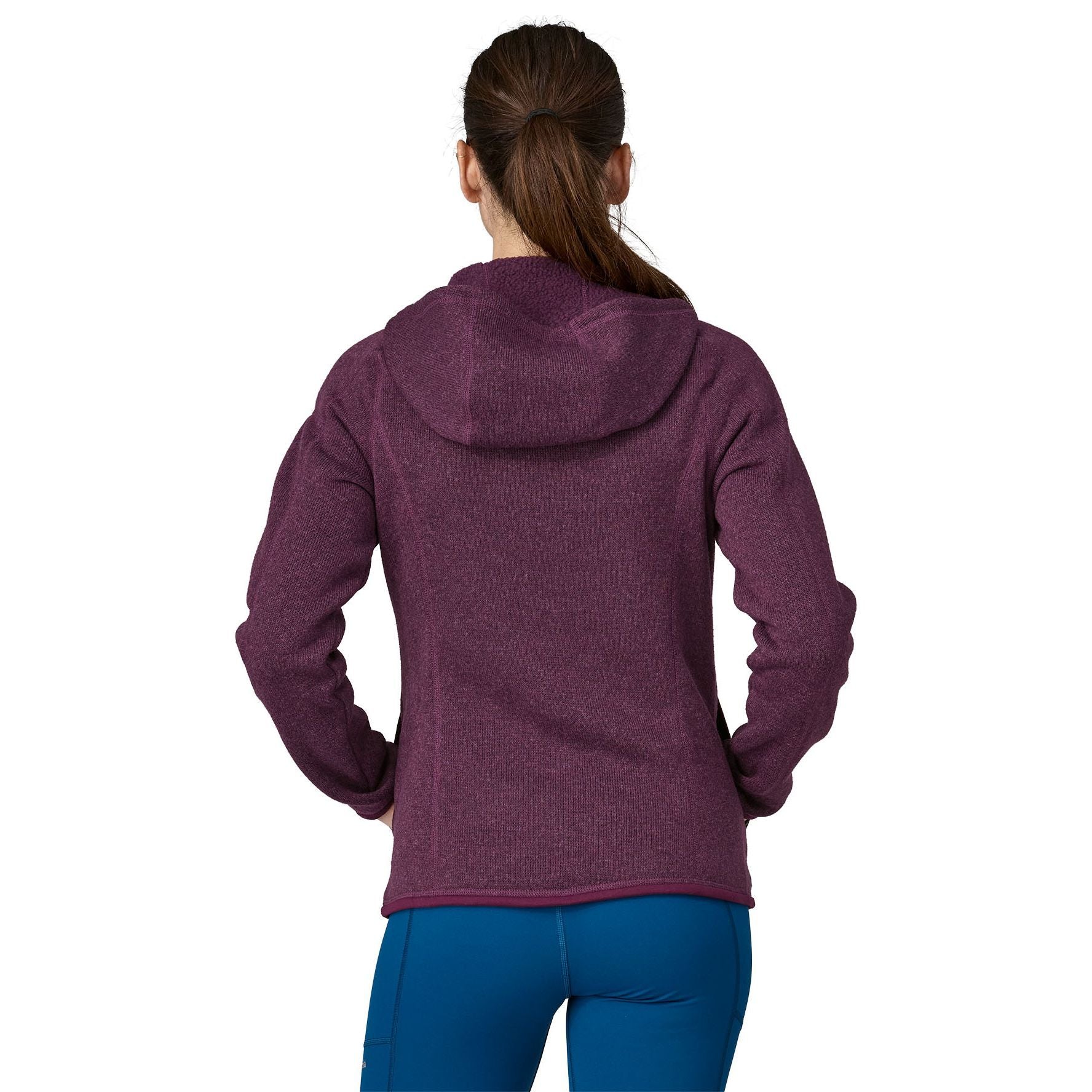 Patagonia Women's Better Sweater Hoody Night Plum Image 03