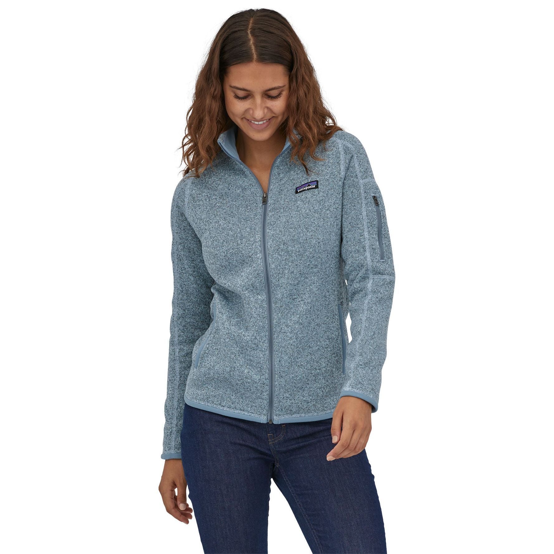 Patagonia Women's Better Sweater Jacket Steam Blue Image 02