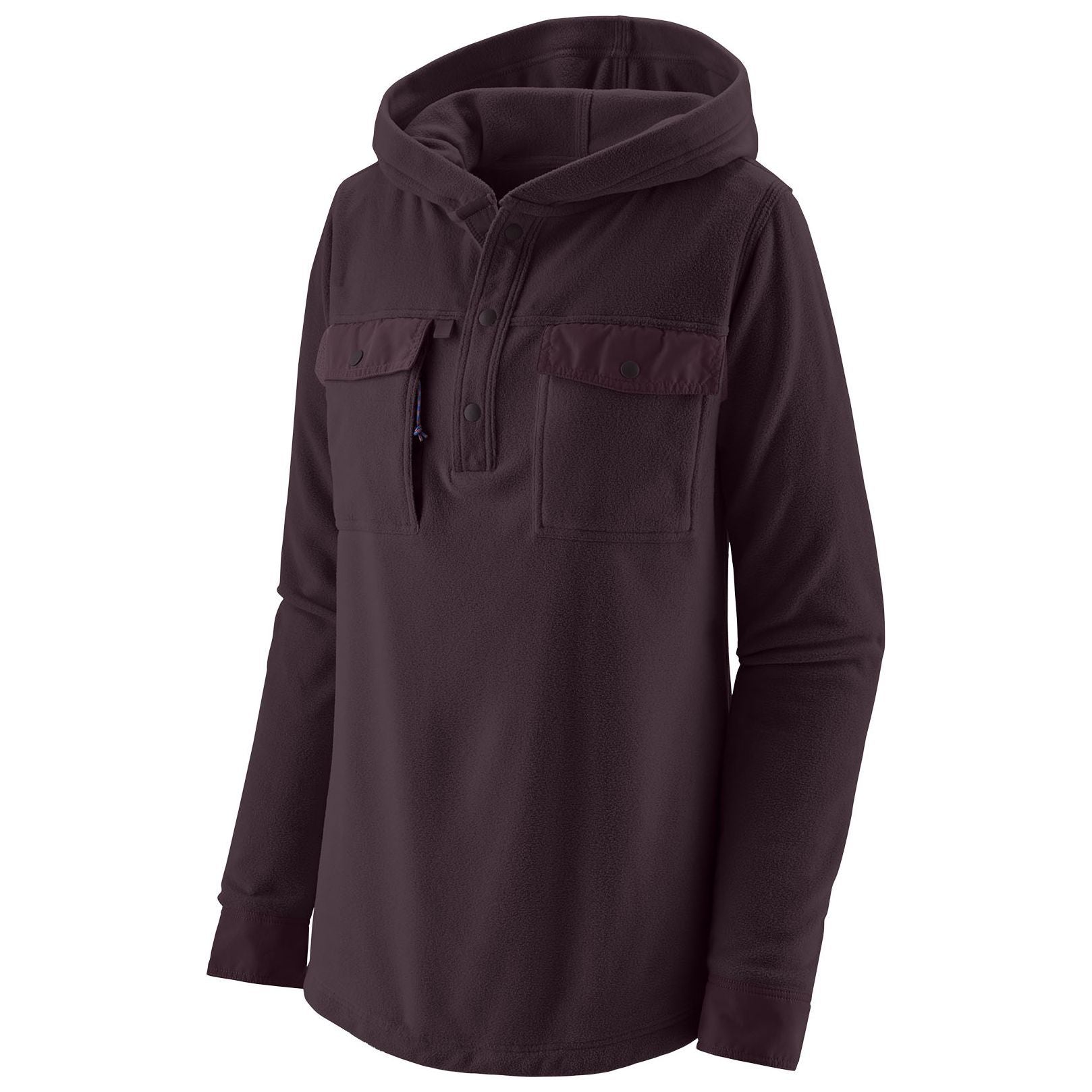 Patagonia Women's Early Rise Shirt LS Obsidian Plum Image 01