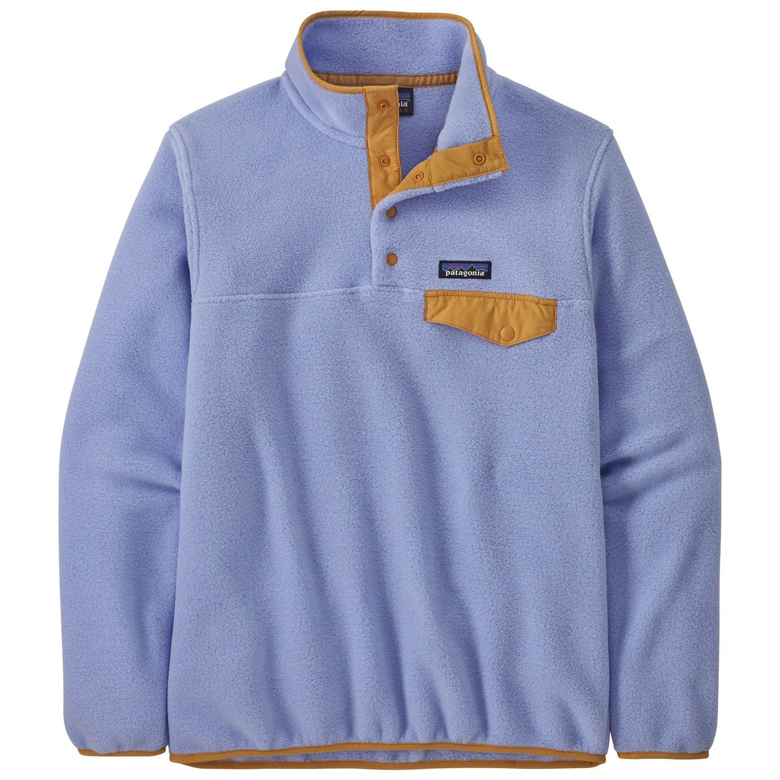 Patagonia Women's Lightweight Synchilla Snap - T Pullover Pale Periwinkle Image 01
