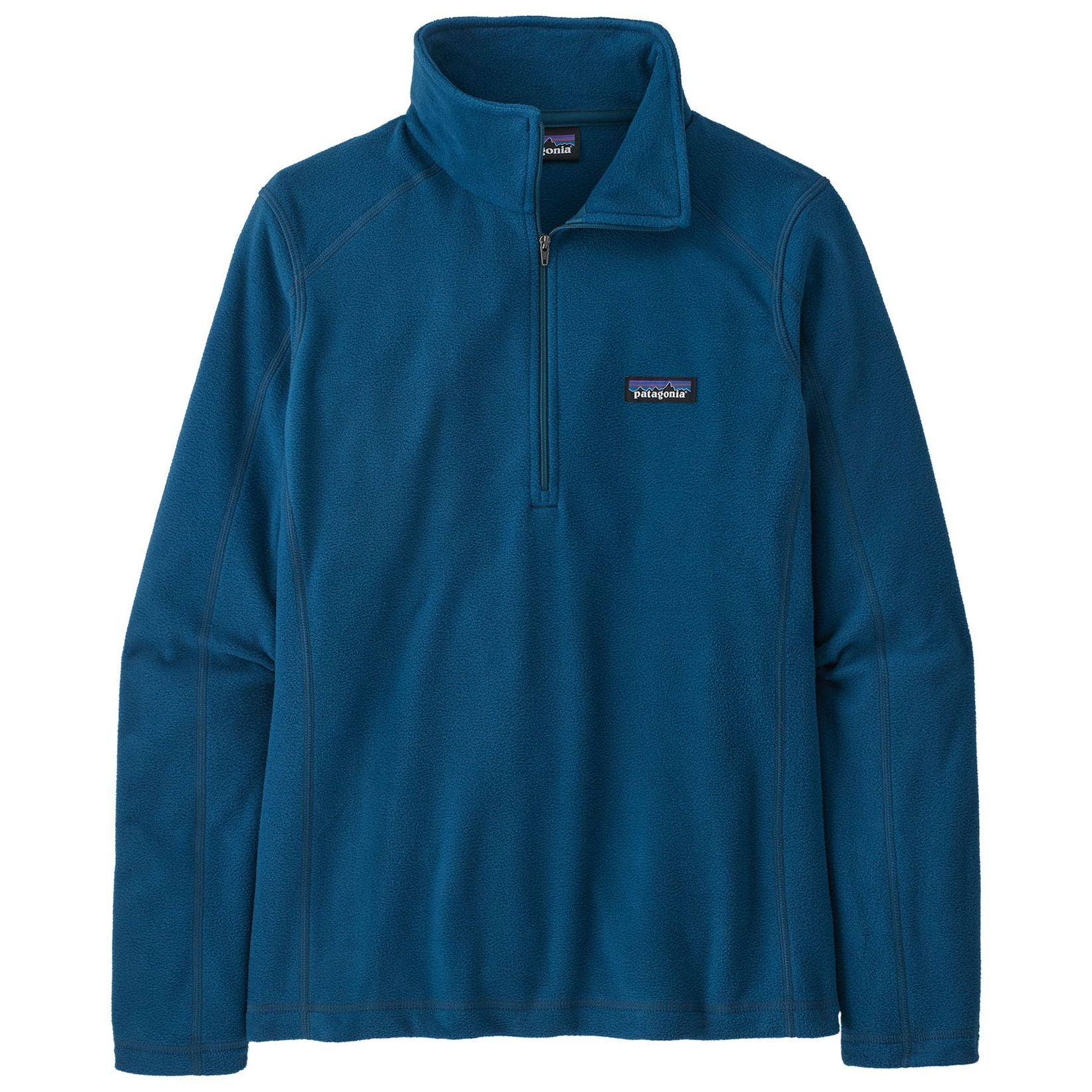 Patagonia Women's Micro D 1/4 - Zip Lagom Blue Image 01