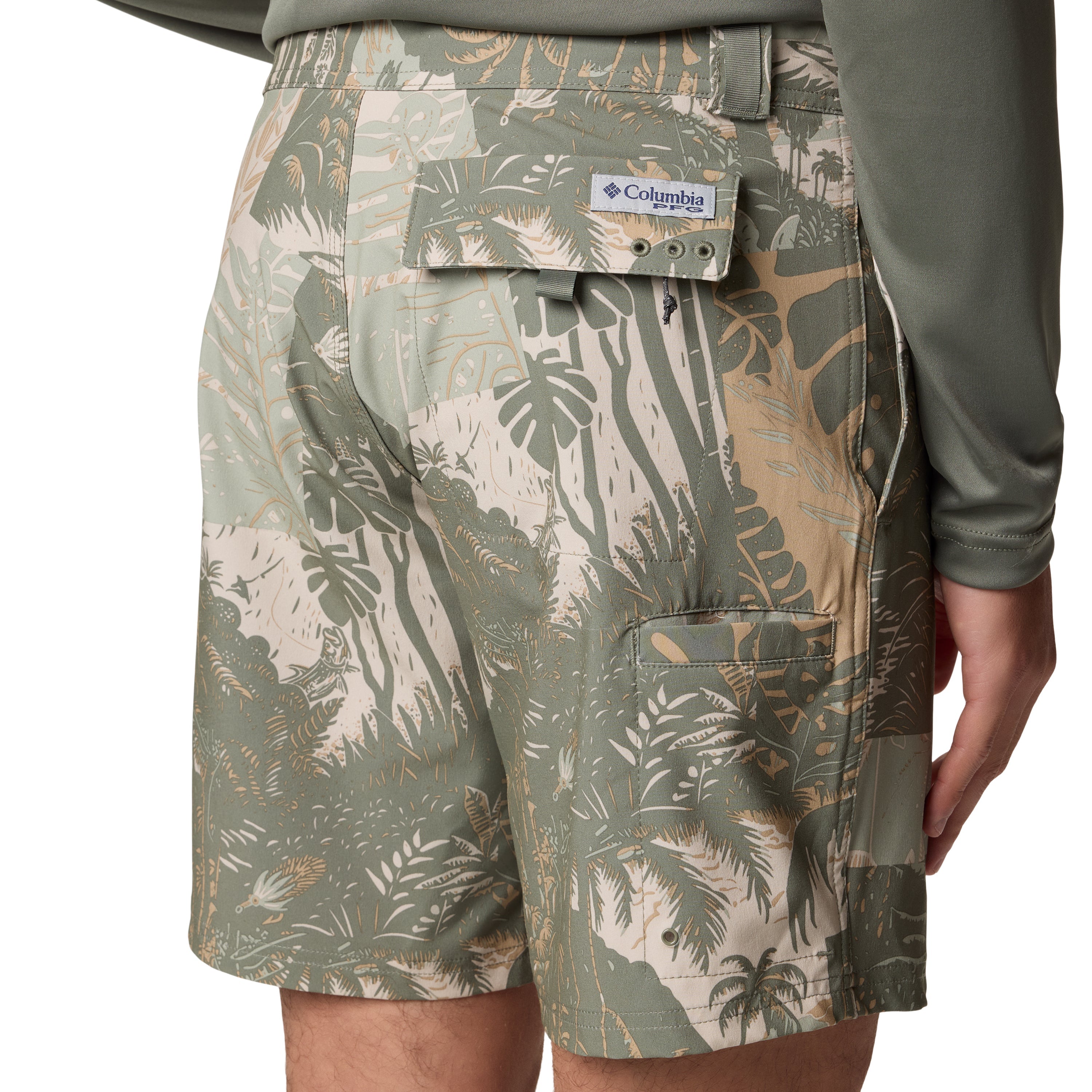 Columbia Men's PFG Offshore III Board Short Cypress Tarpon Image 06