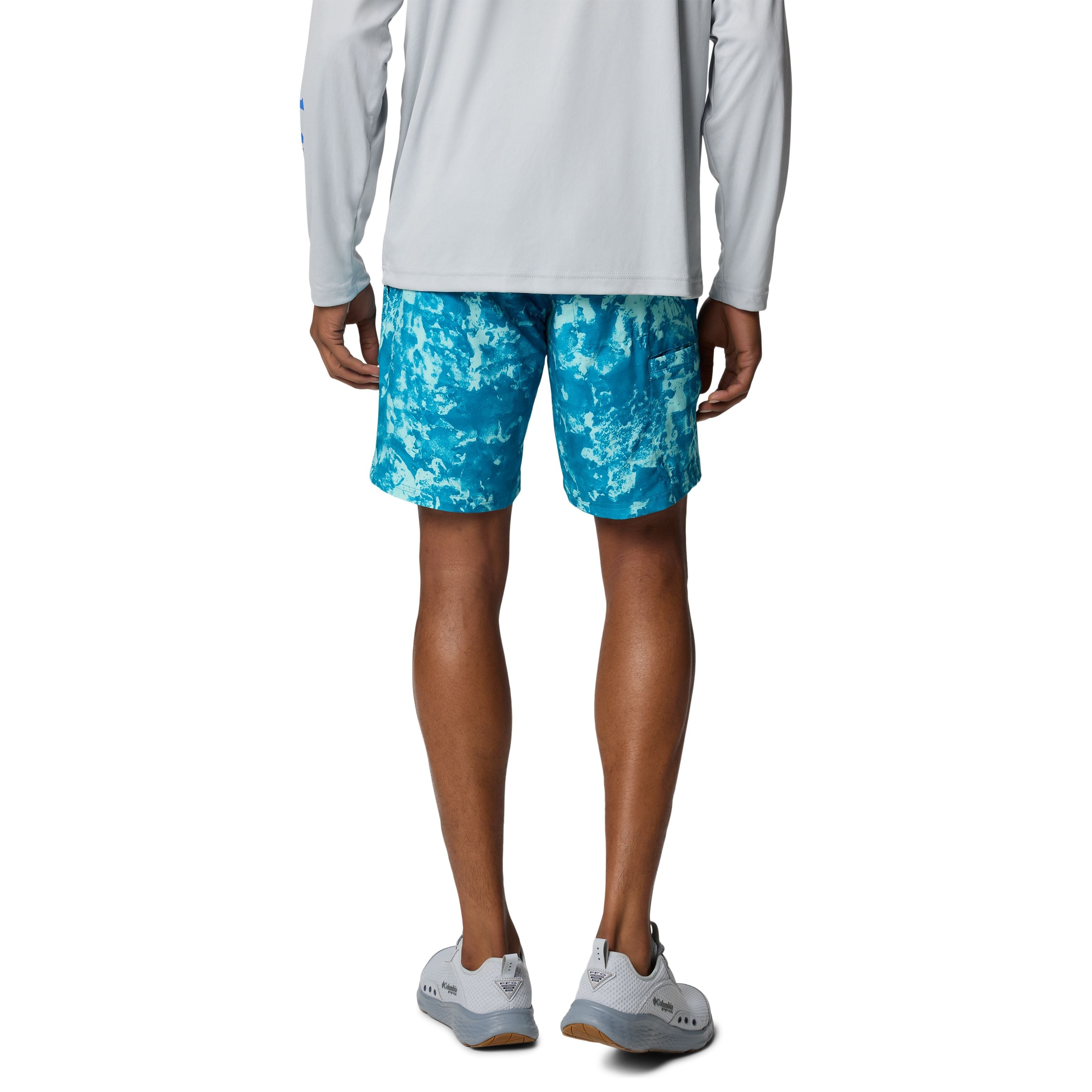 Columbia Men's PFG Offshore III Board Short Grey Ash Image 02