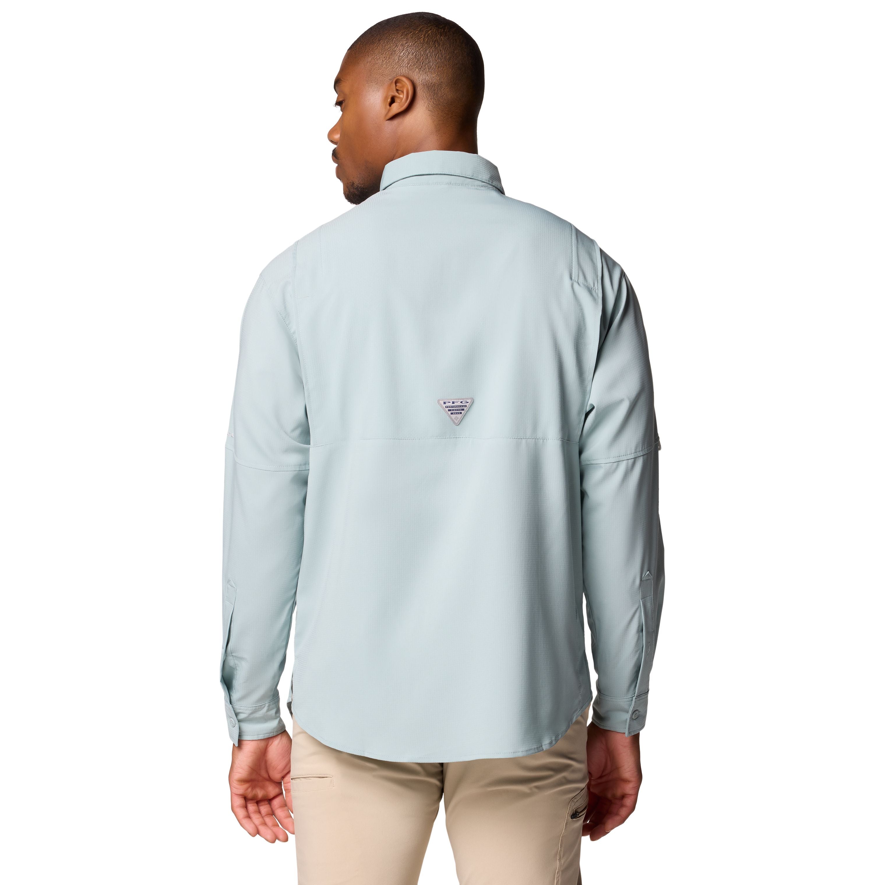 Columbia Men's Tamiami II LS Shirt Crushed Blue Image 02
