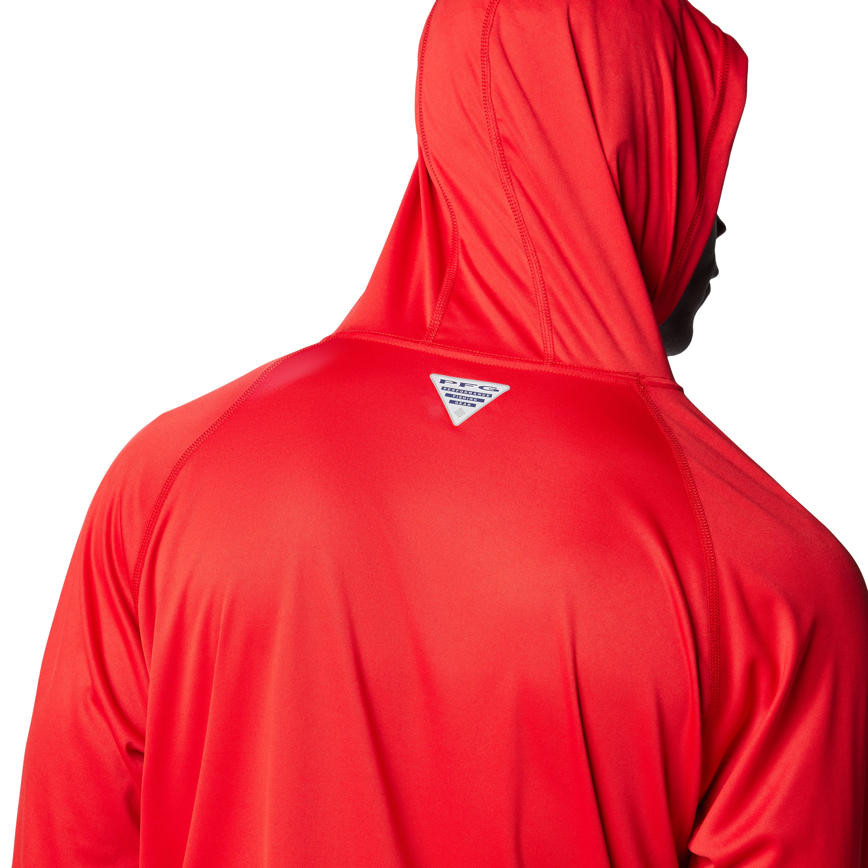 Columbia Terminal Tackle Hoodie Red Spark / White Logo Image 06