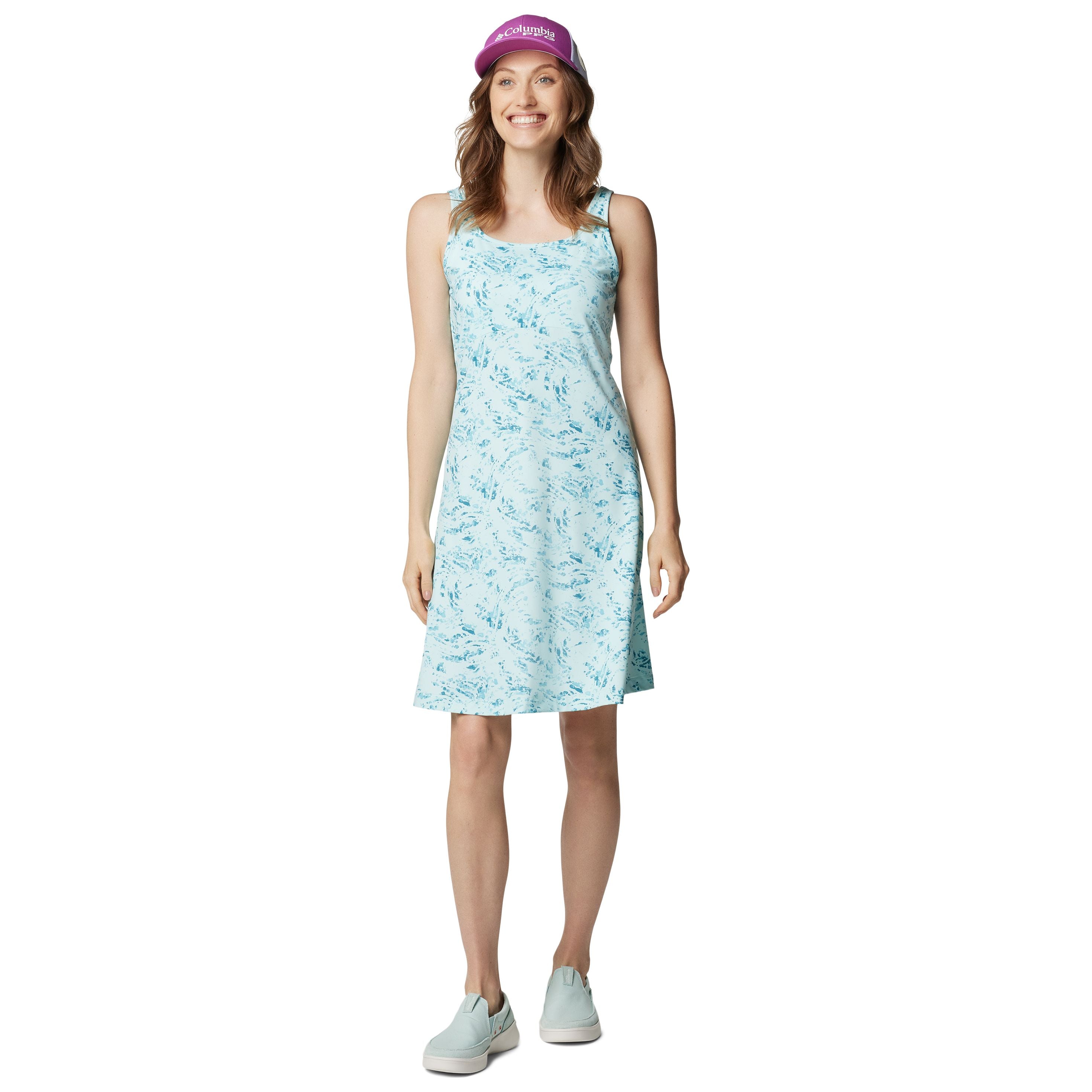 Columbia Women's Freezer III Dress Icy Morn Winding Waters Image 03
