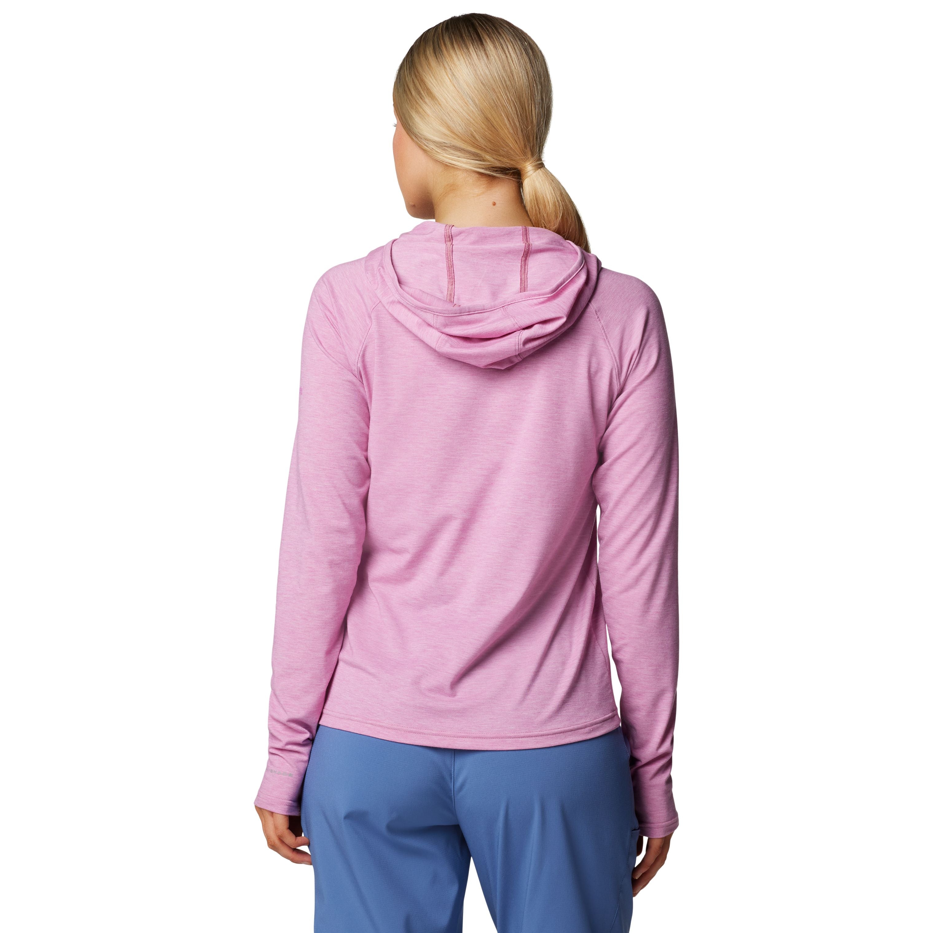 Columbia Women's PFG Uncharted Hoodie Minuet Heather Image 02