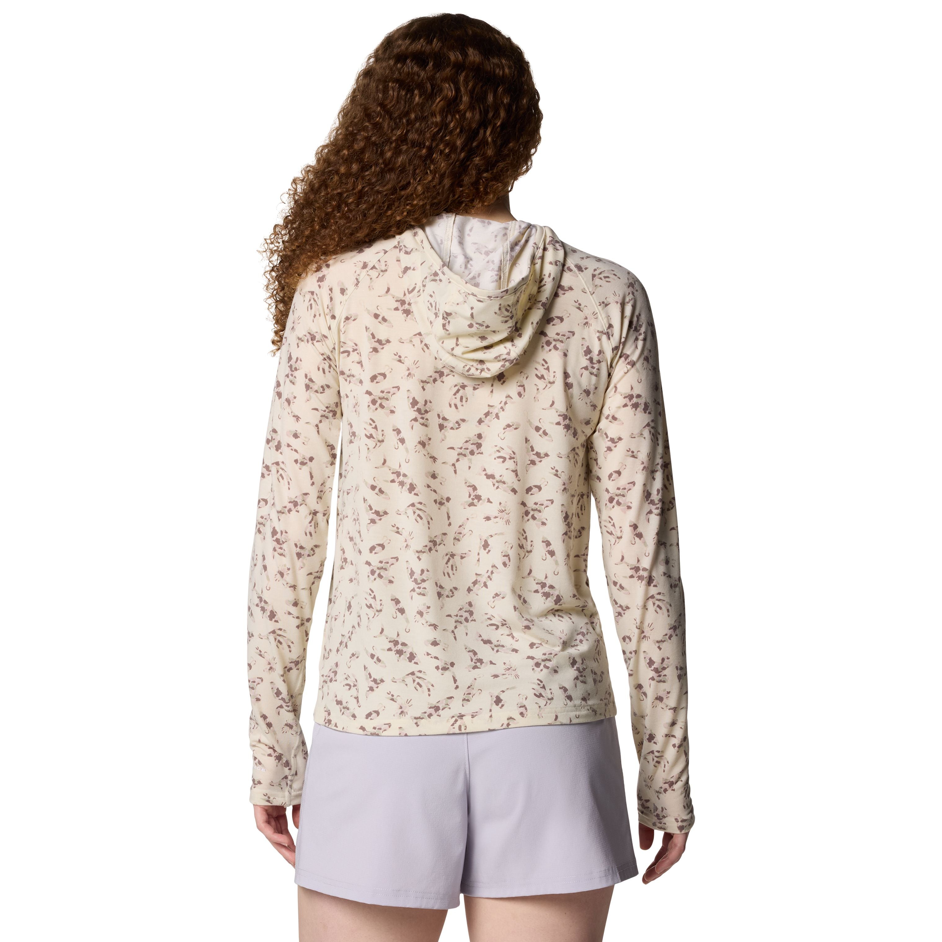 Columbia Women's PFG Uncharted Hoodie Stone Huntfish Image 01