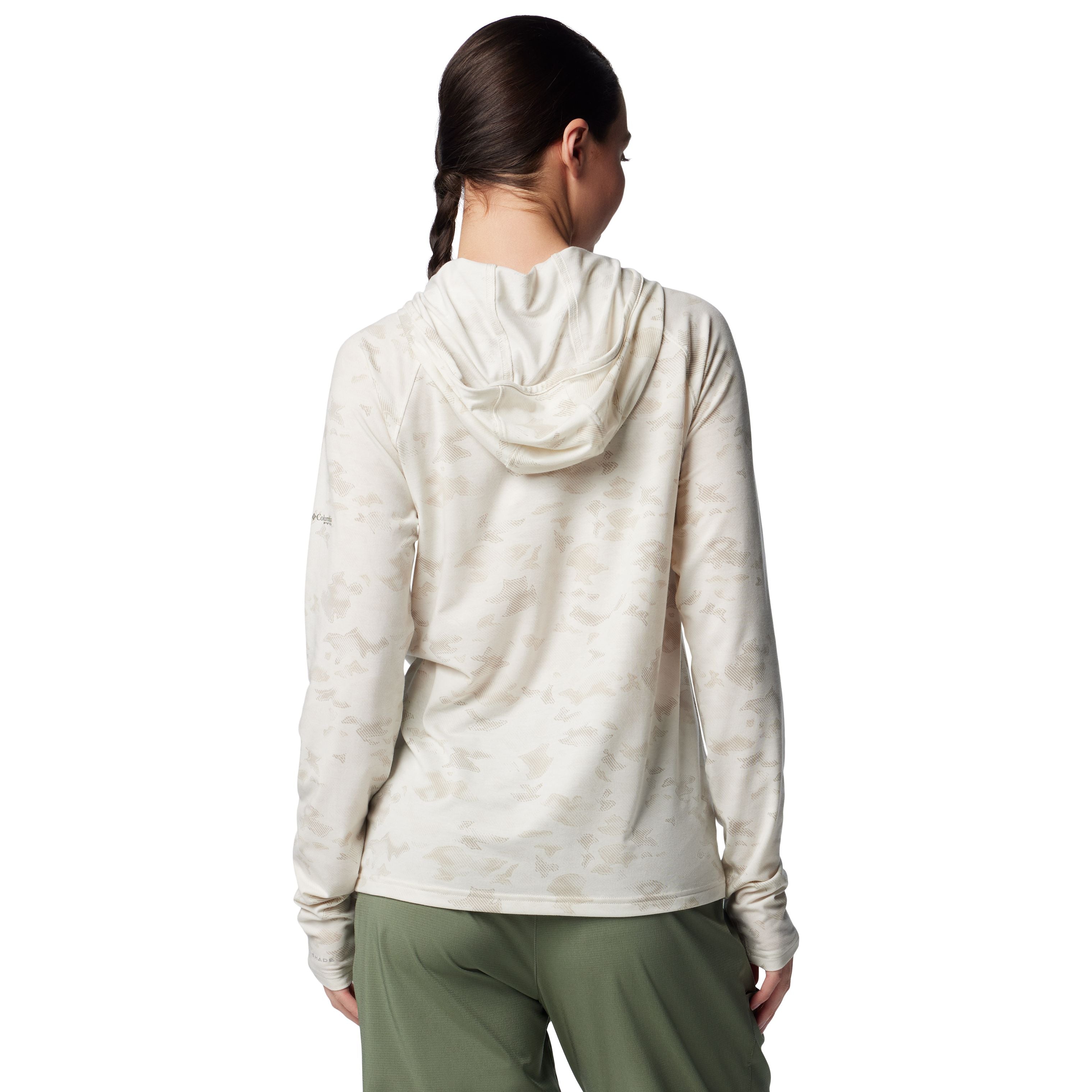 Columbia Women's PFG Uncharted Hoodie Stone Uncharted Image 02