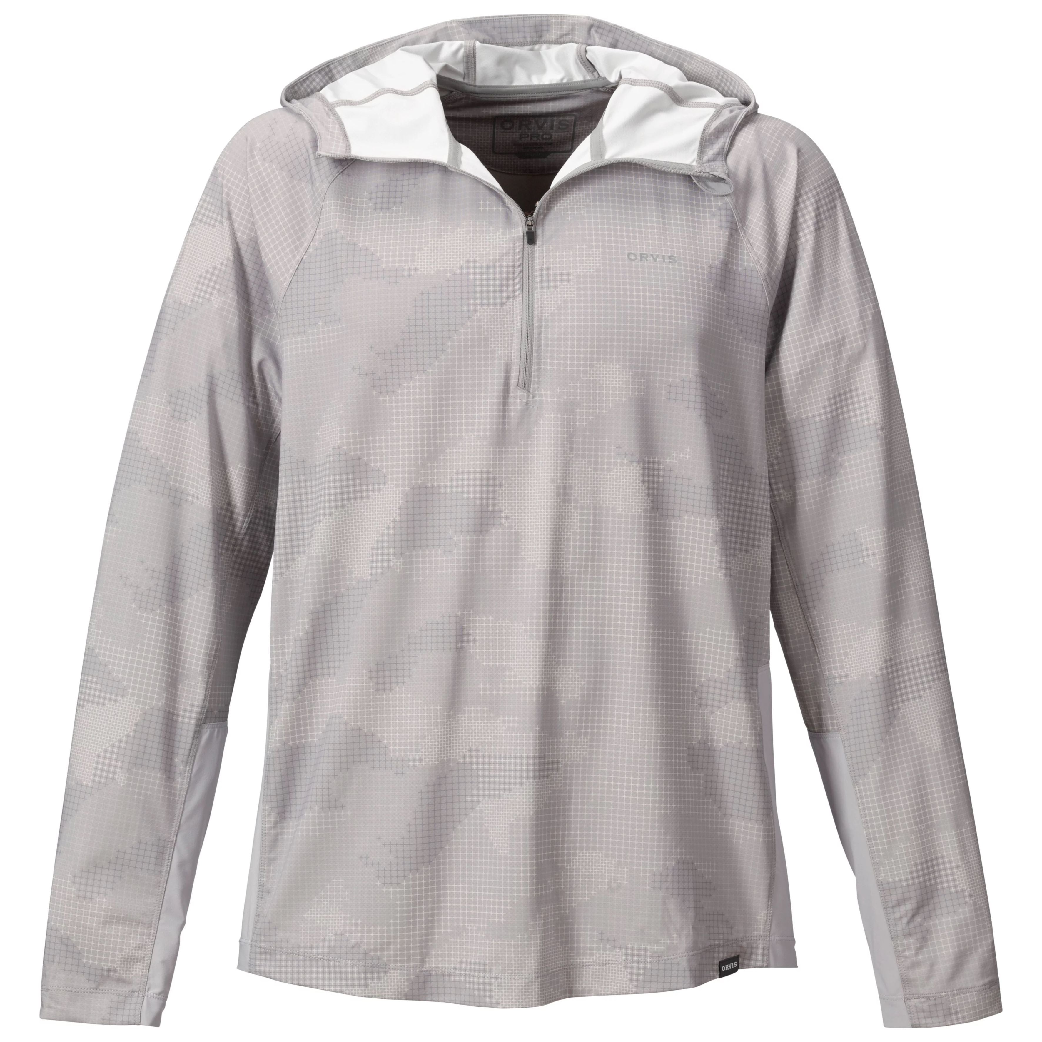 Orvis Men's Pro Sun Hoodie Wolf Camo Image 02