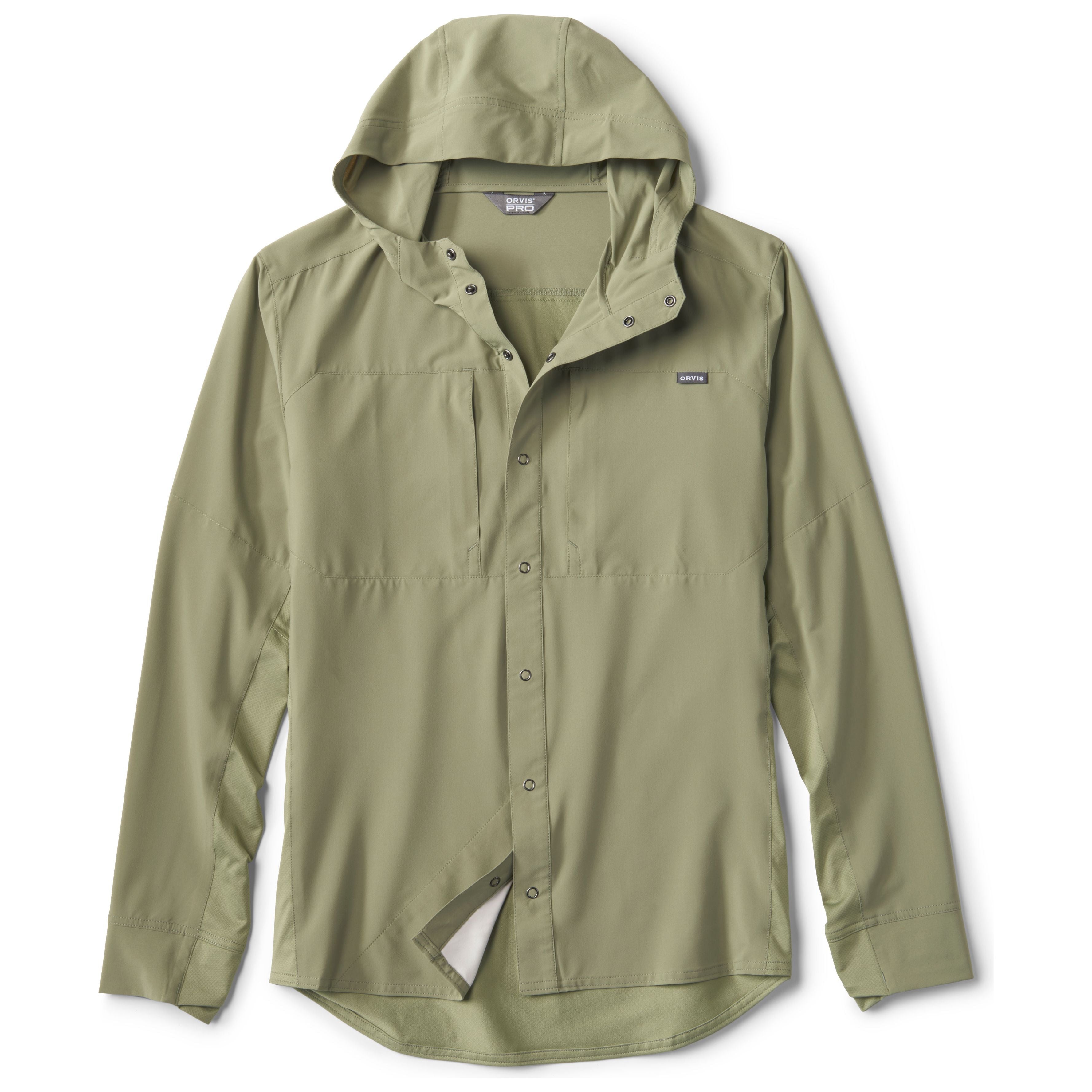 Orvis Pro Hybrid Hoodie Olivine Image 01