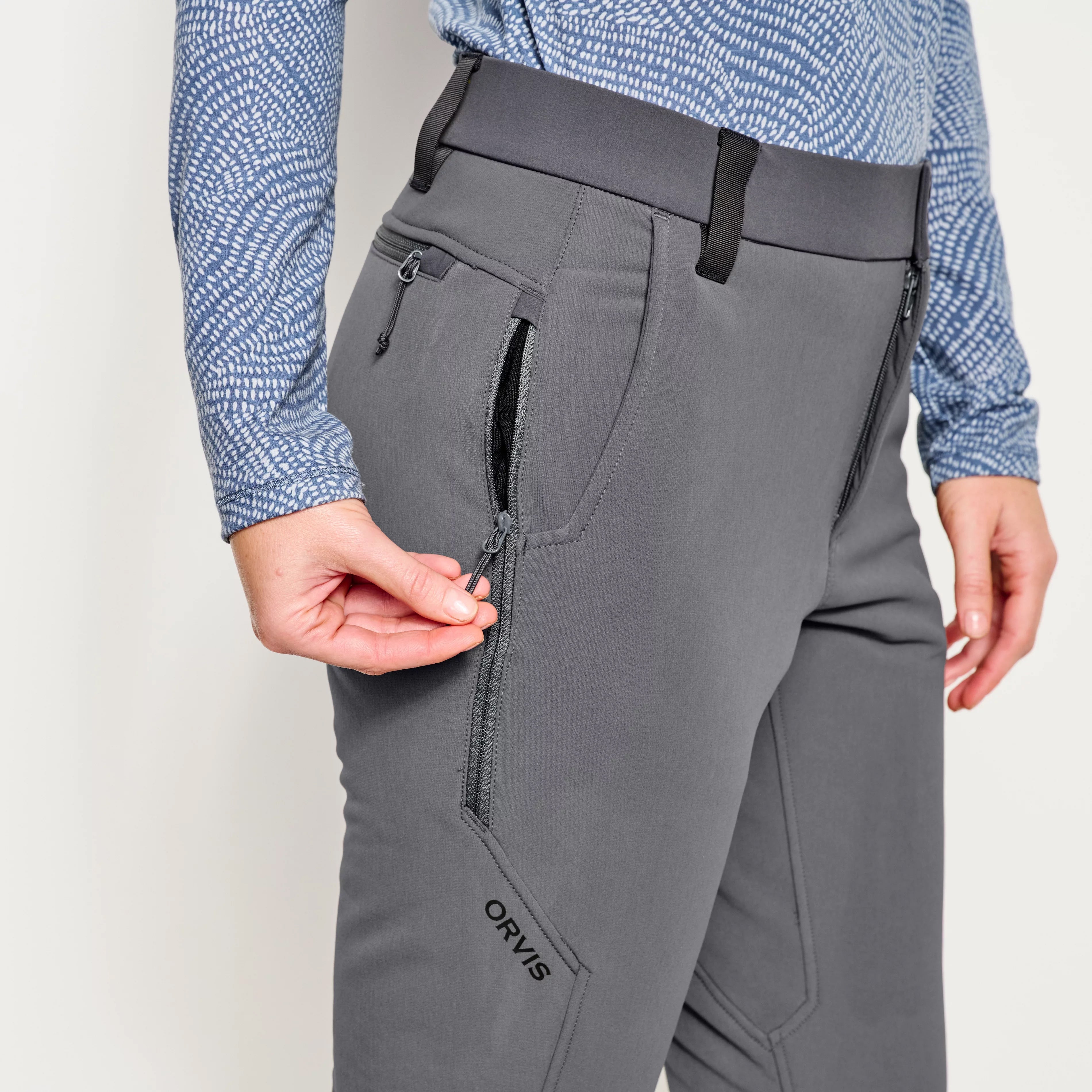 Orvis Women's Pro HD Under Wader Pant Asphalt Image 07