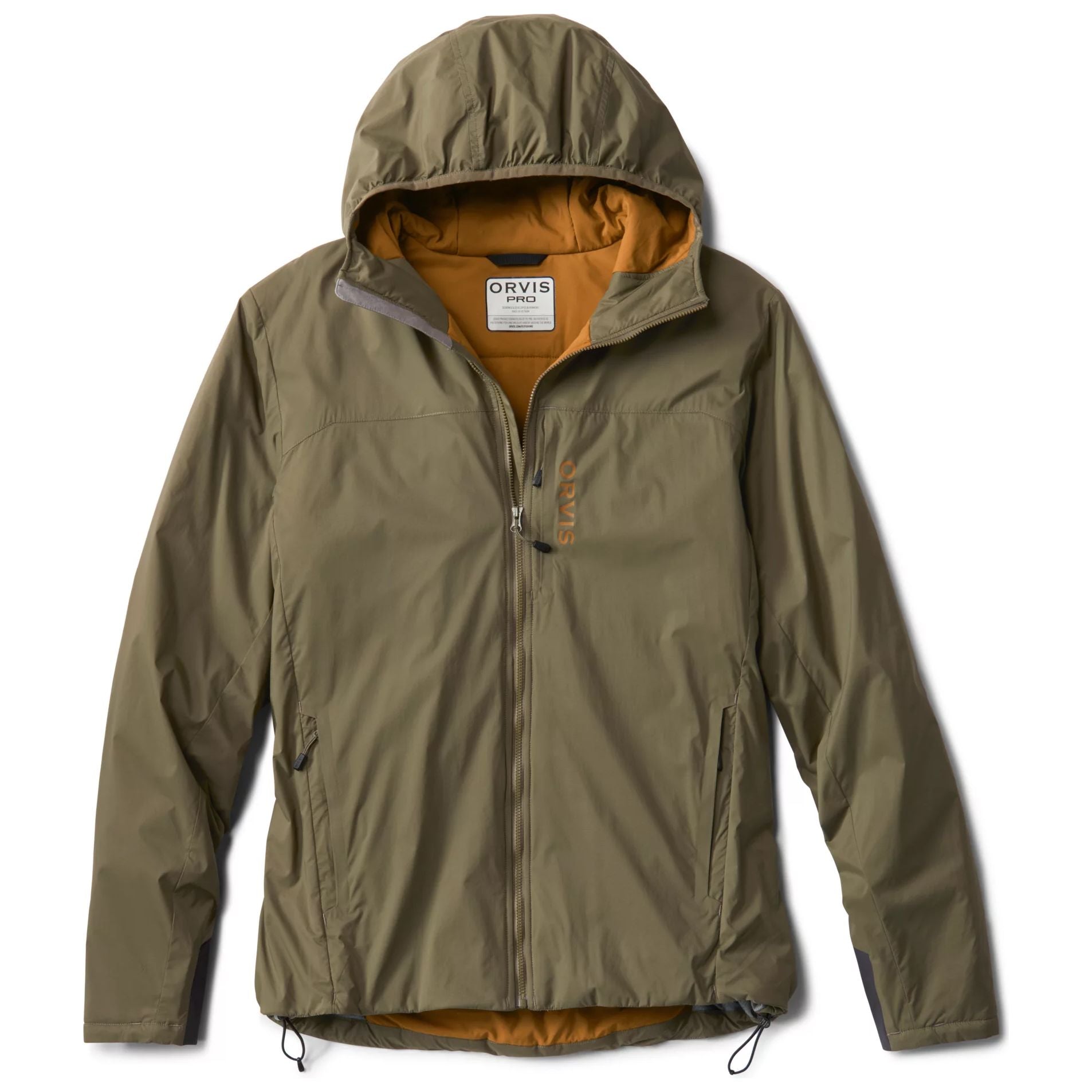 Orvis Men's Pro Insulated Hoodie Tarragon Image 01