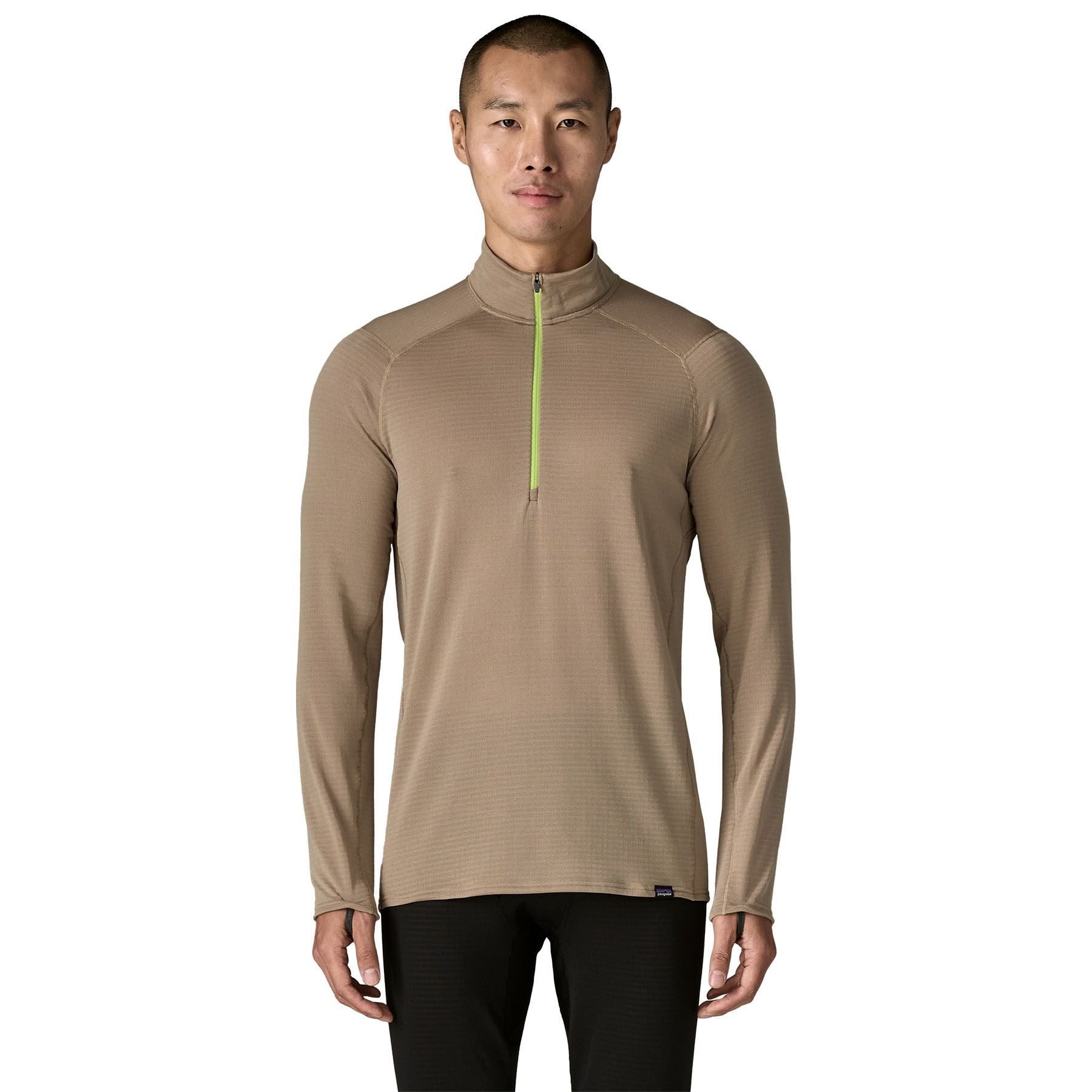 Patagonia Men's Capilene Thermal Weight Zip Neck Seabird Grey