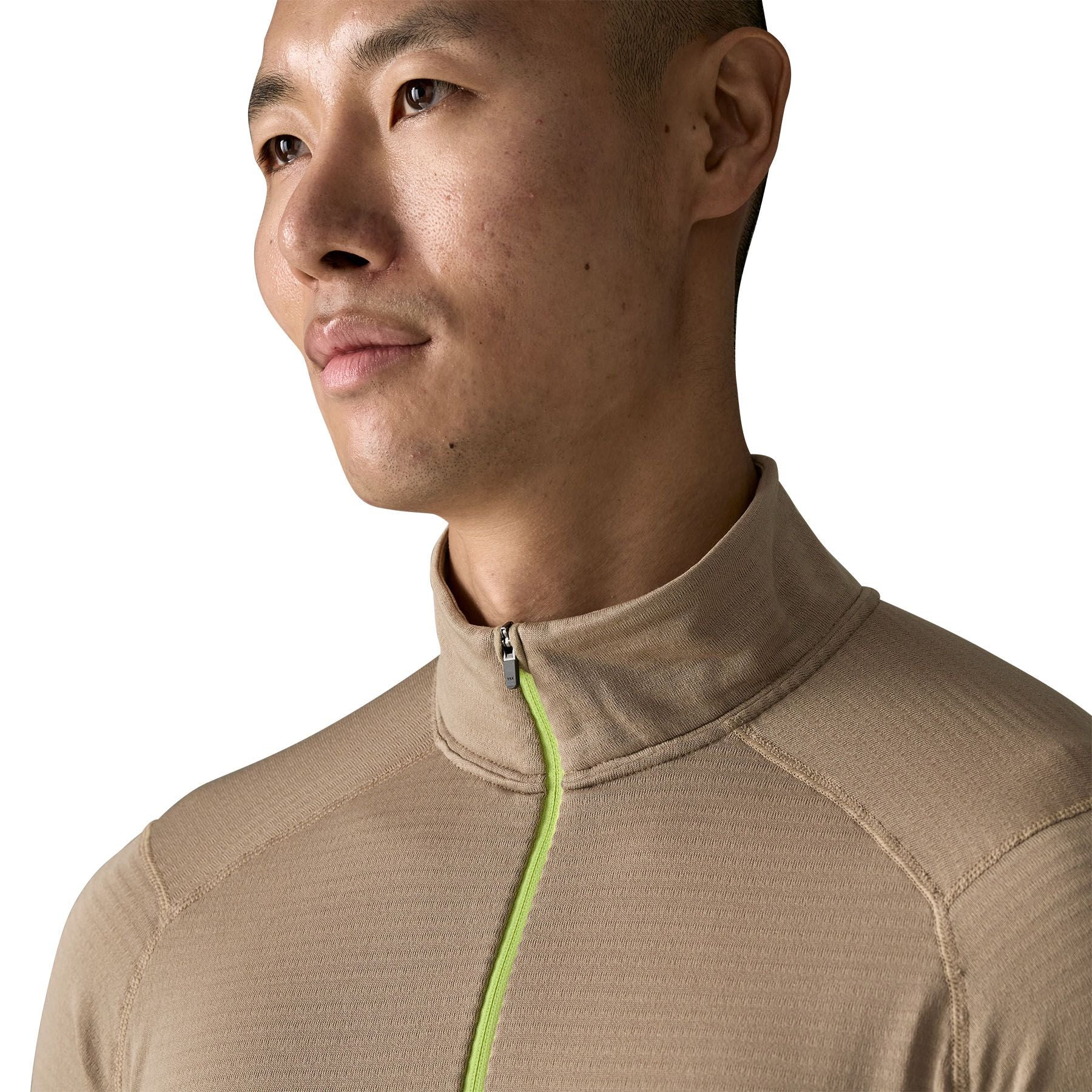 Patagonia Men's Capilene Thermal Weight Zip Neck Seabird Grey
