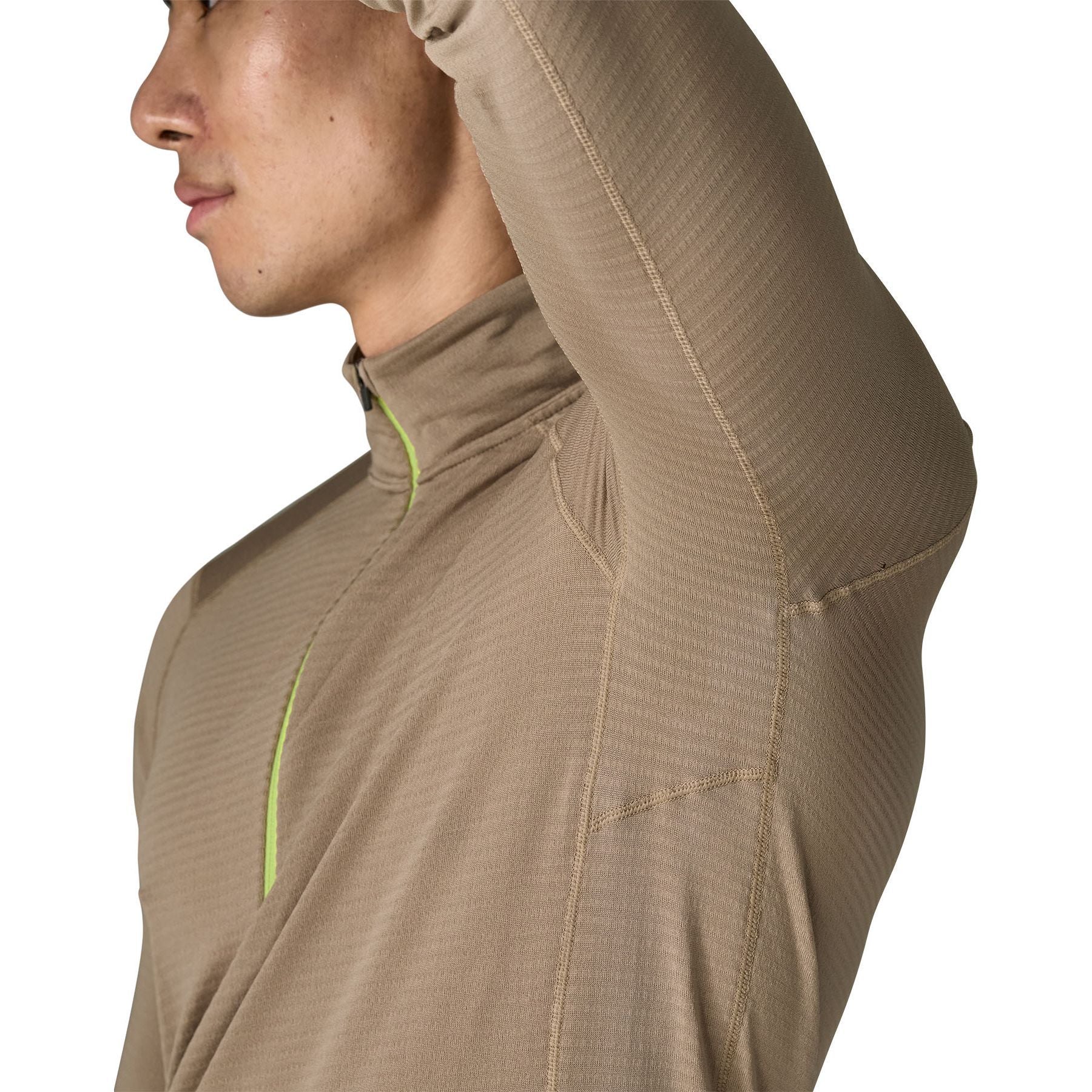 Patagonia Men's Capilene Thermal Weight Zip Neck Seabird Grey